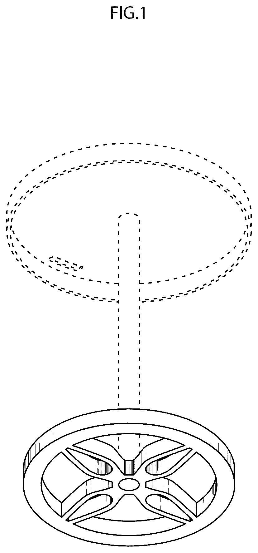 Patent USD1044399 — French press mixer — Figure 1