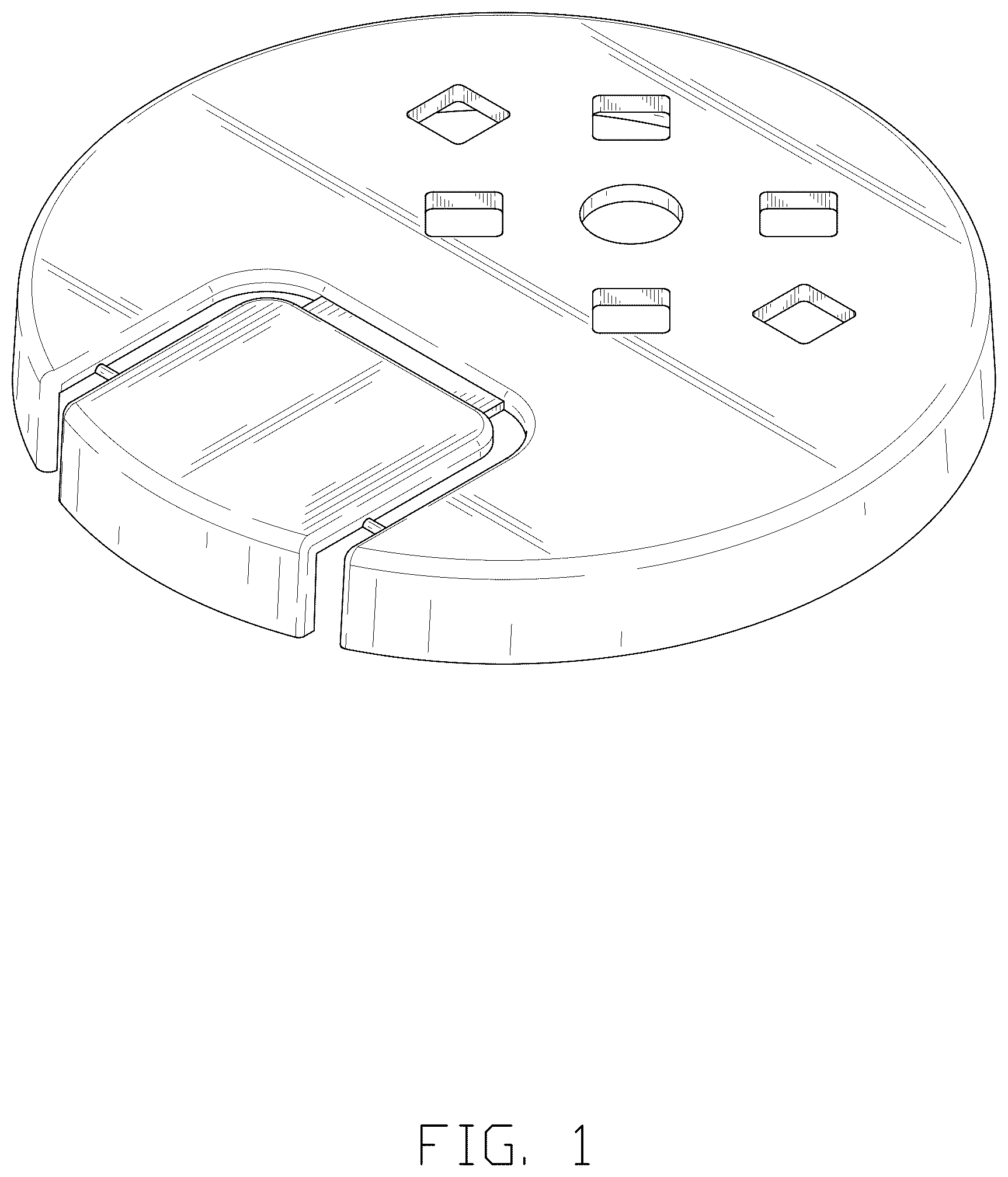 Patent USD1044401 — Shaker lid — Figure 1