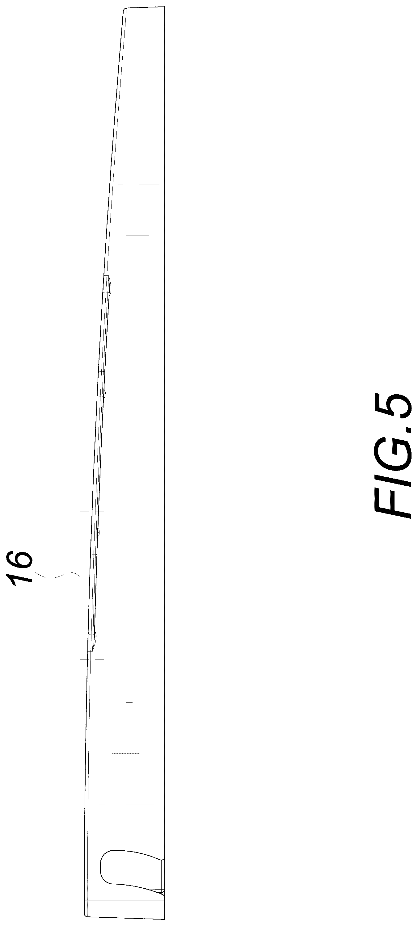Patent USD1044402 Figure 5 – Grill cover