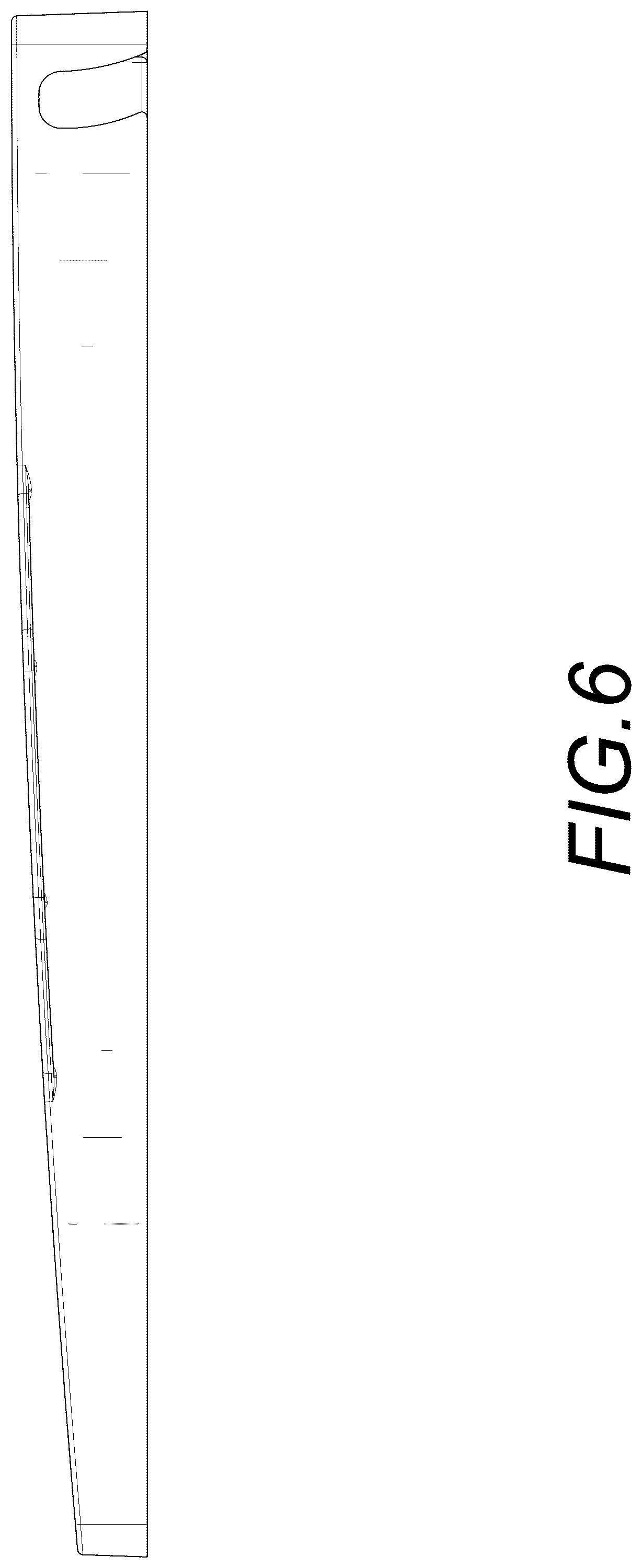Patent USD1044402 Figure 6 – Grill cover