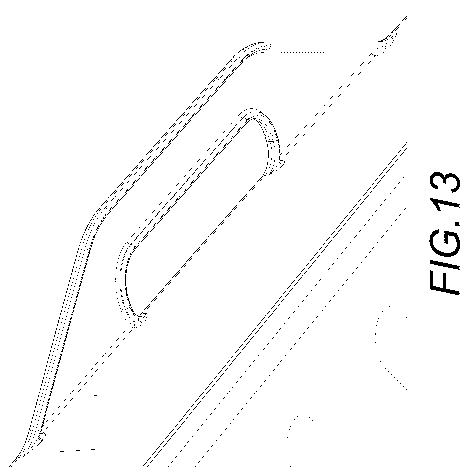 Patent USD1044402 Figure 13 – Grill cover