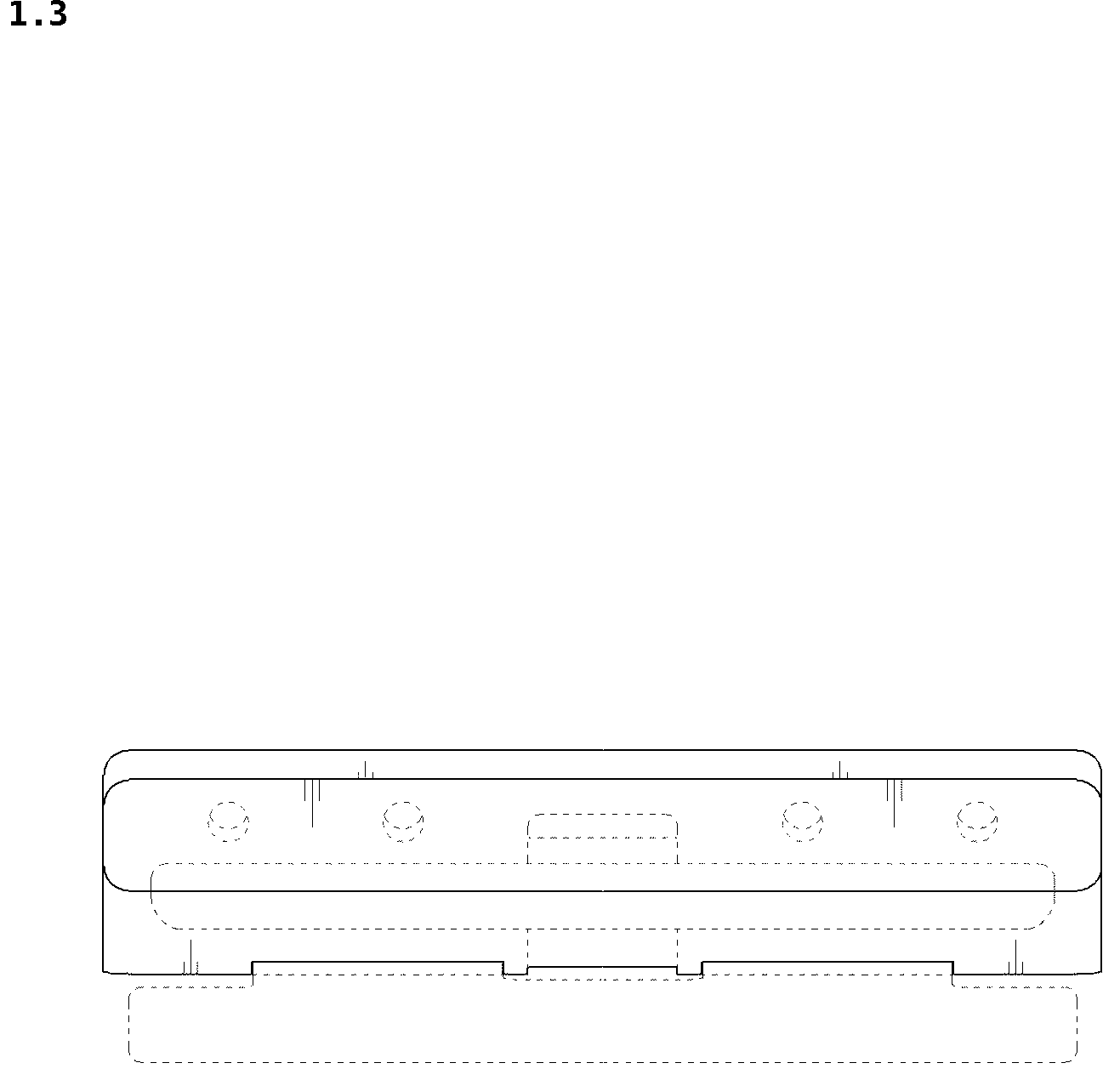 Patent USD1044403 Figure 3 – Hinge for cooking appliance