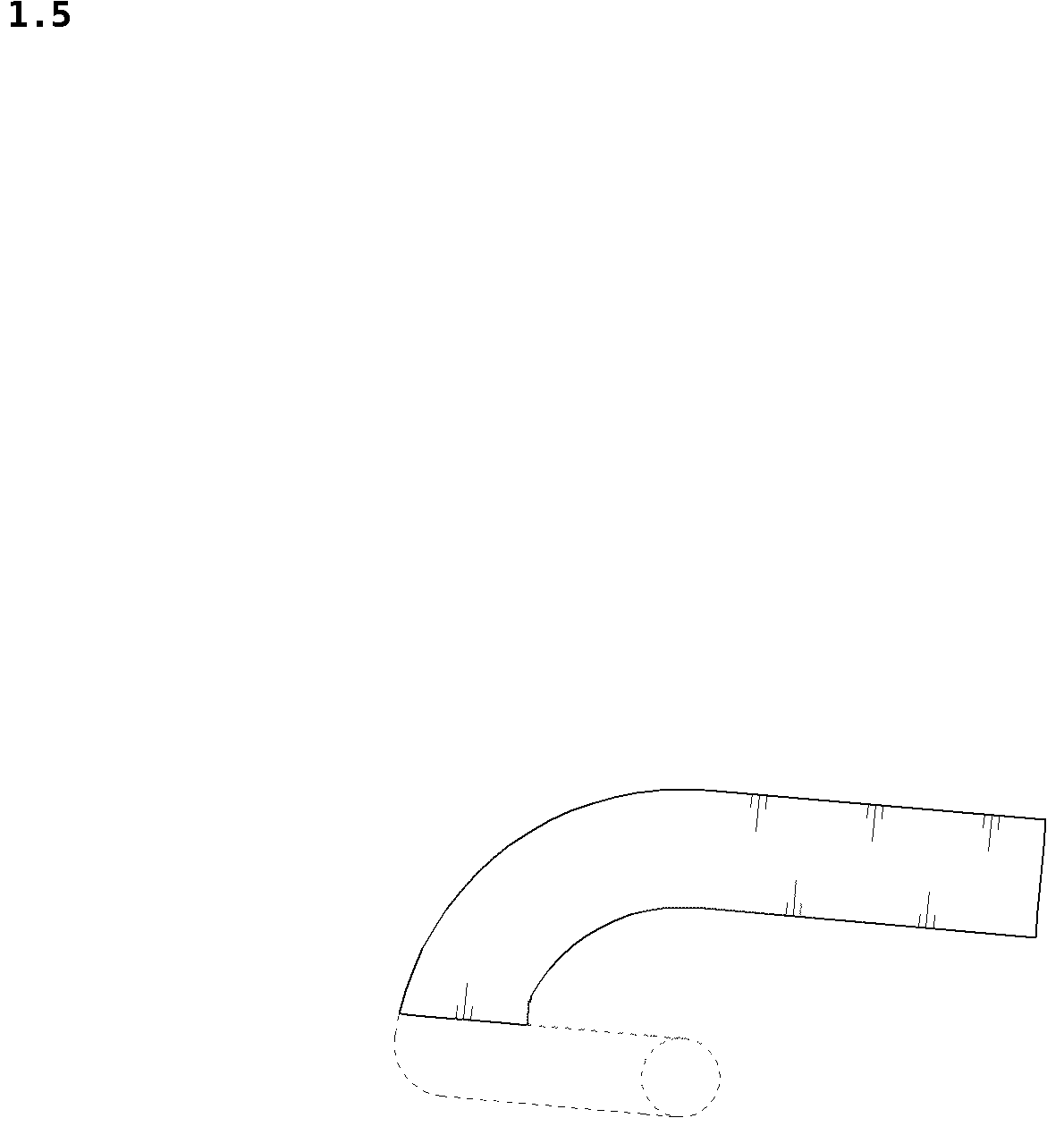 Patent USD1044403 Figure 5 – Hinge for cooking appliance