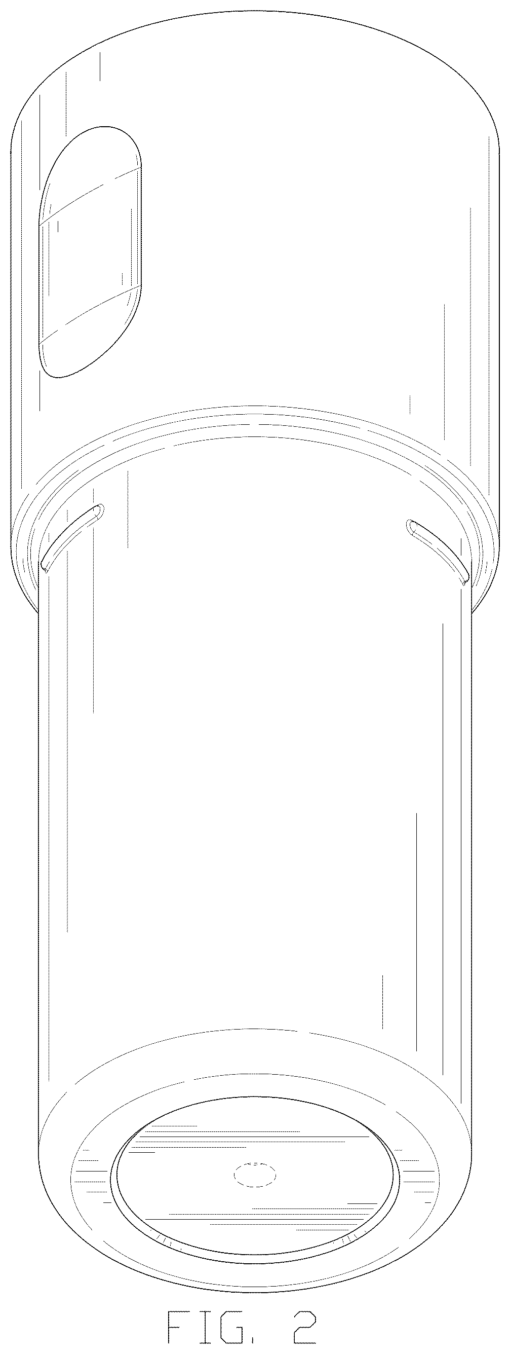 Patent USD1044406 Figure 2 – Bottle