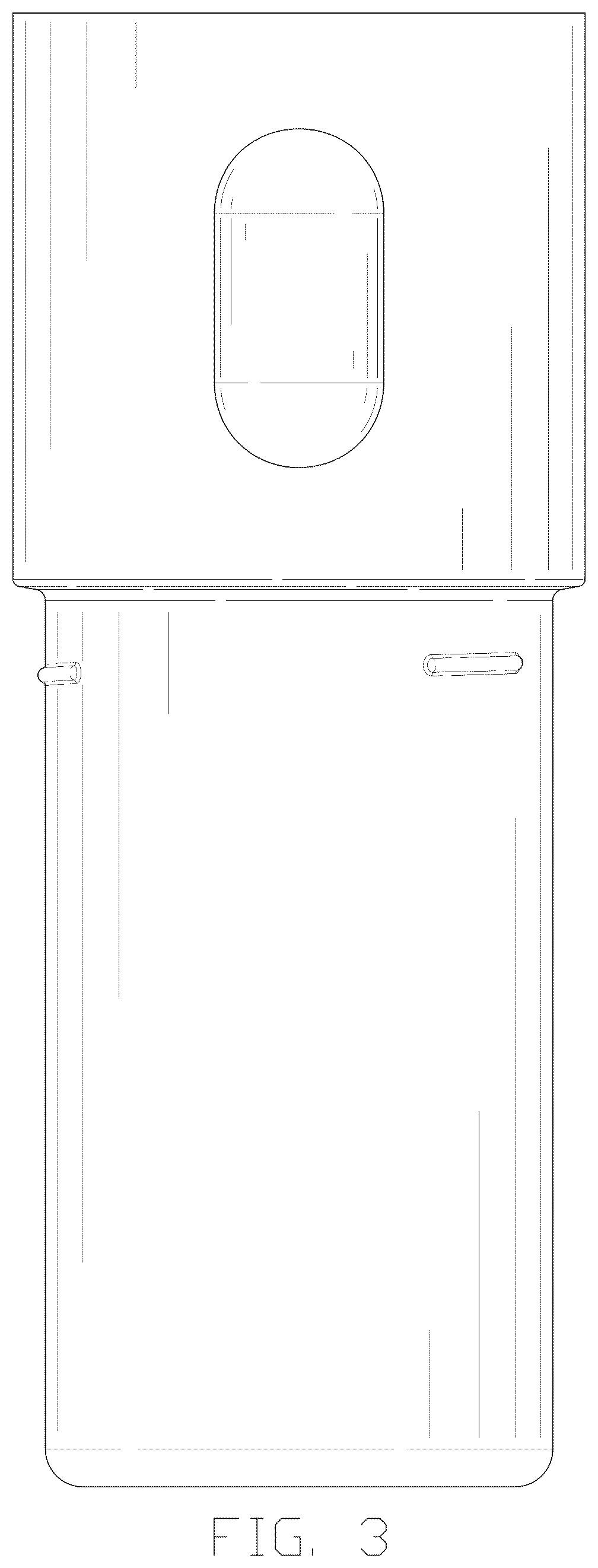 Patent USD1044406 Figure 3 – Bottle