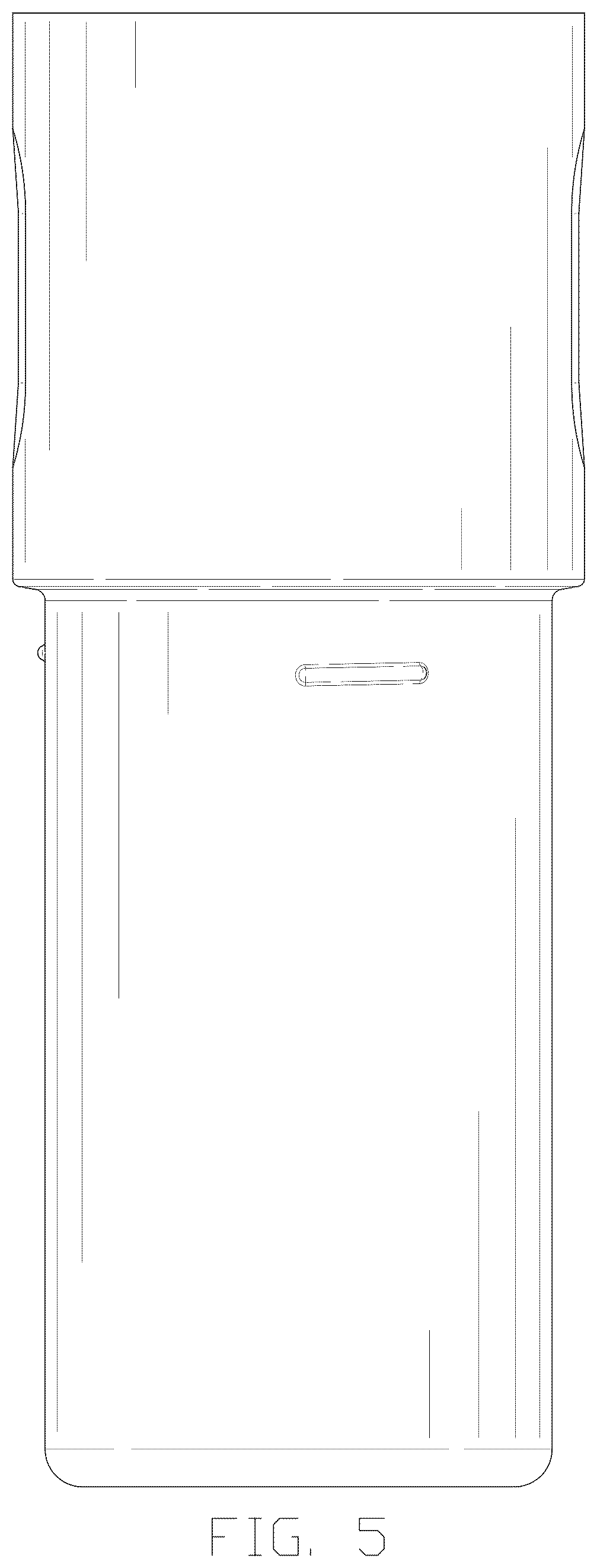 Patent USD1044406 Figure 5 – Bottle