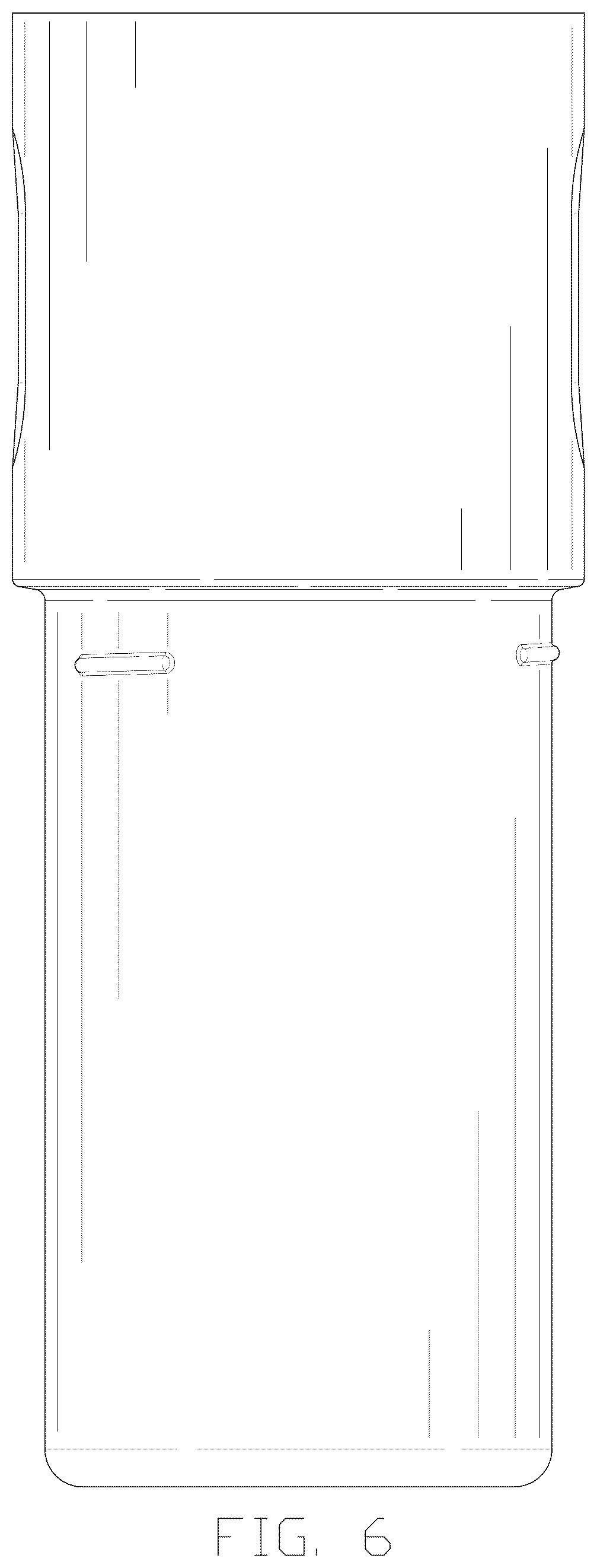 Patent USD1044406 Figure 6 – Bottle
