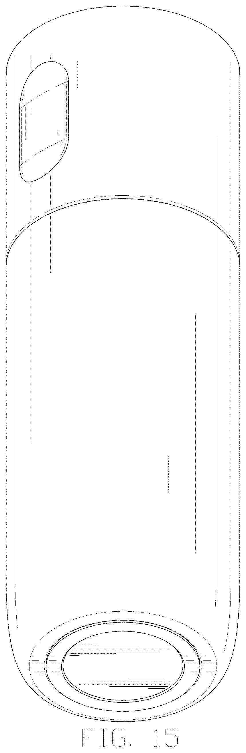 Patent USD1044406 Figure 15 – Bottle