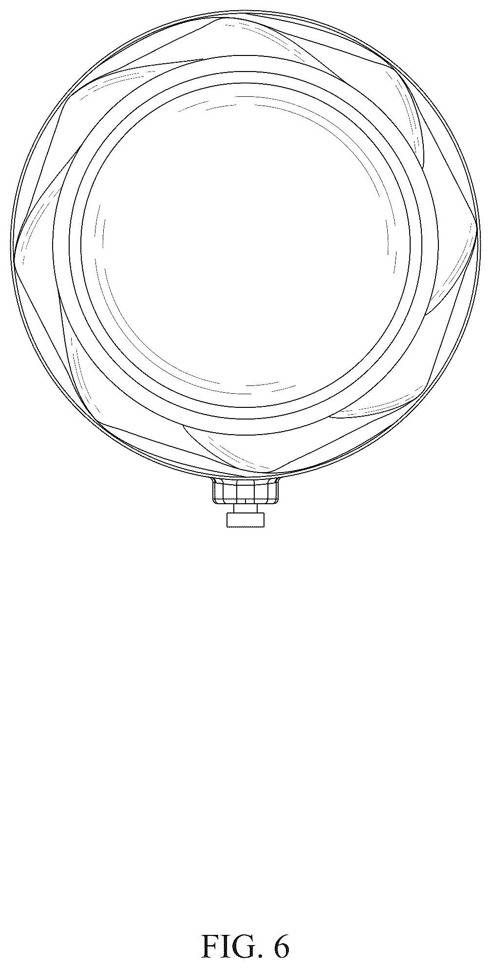 Patent USD1044407 Figure 6 – Double-layer vacuum flask