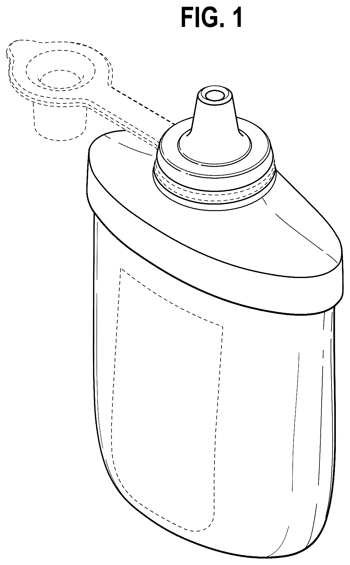 Patent USD1044408 Figure 1 – Food and beverage storage container