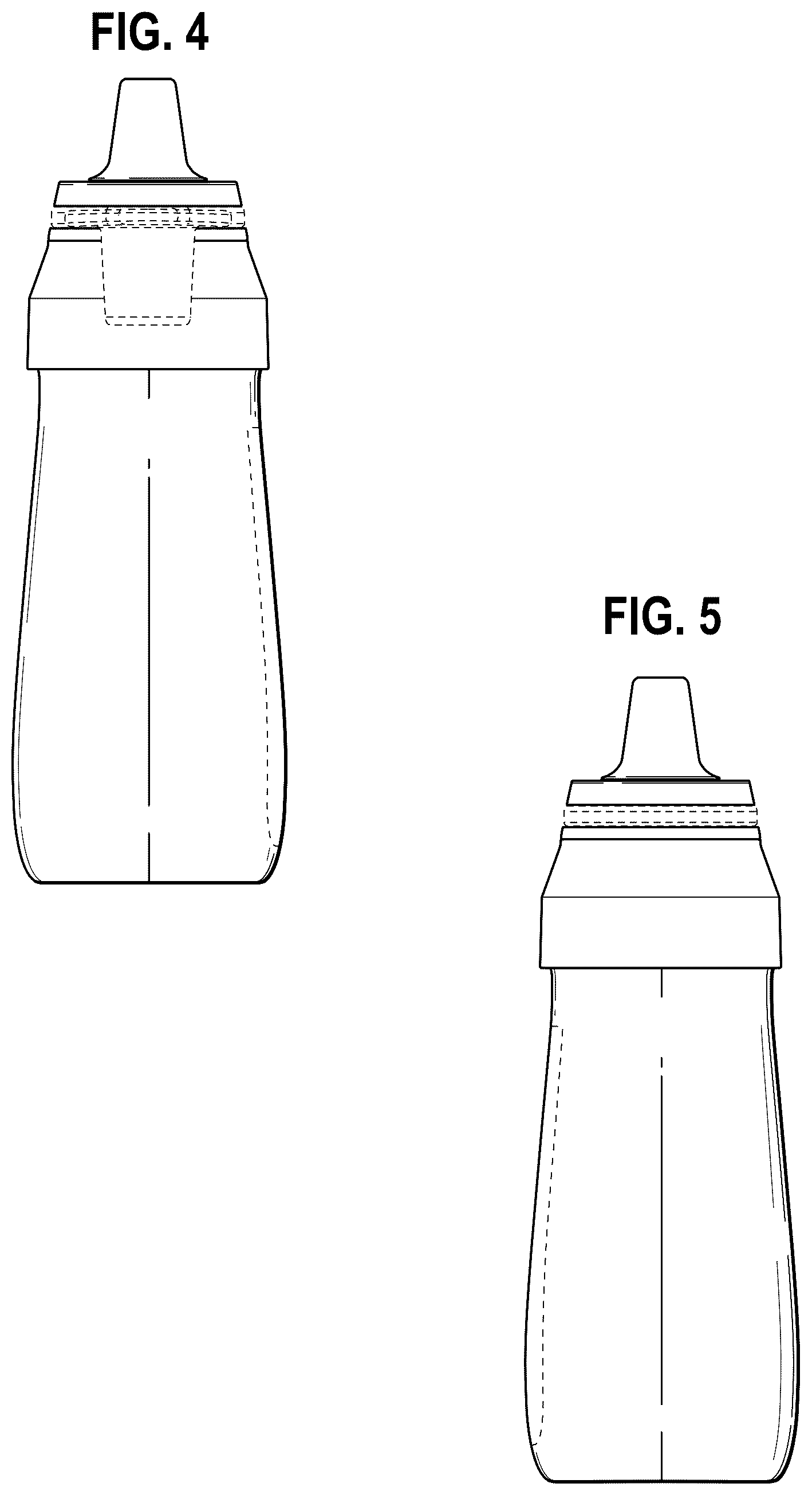 Patent USD1044408 Figure 3 – Food and beverage storage container