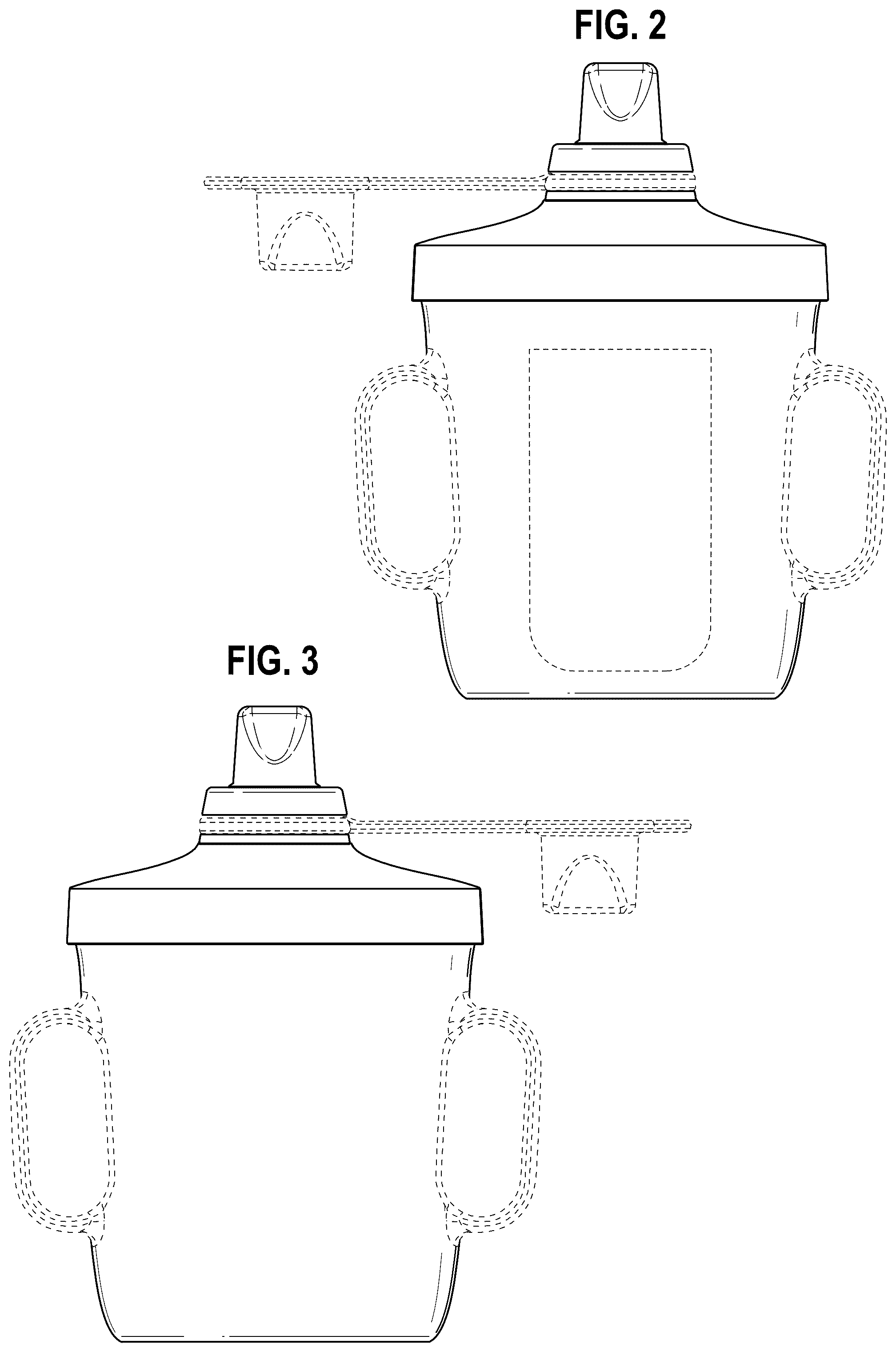 Patent USD1044409 Figure 2 – Food and beverage storage container