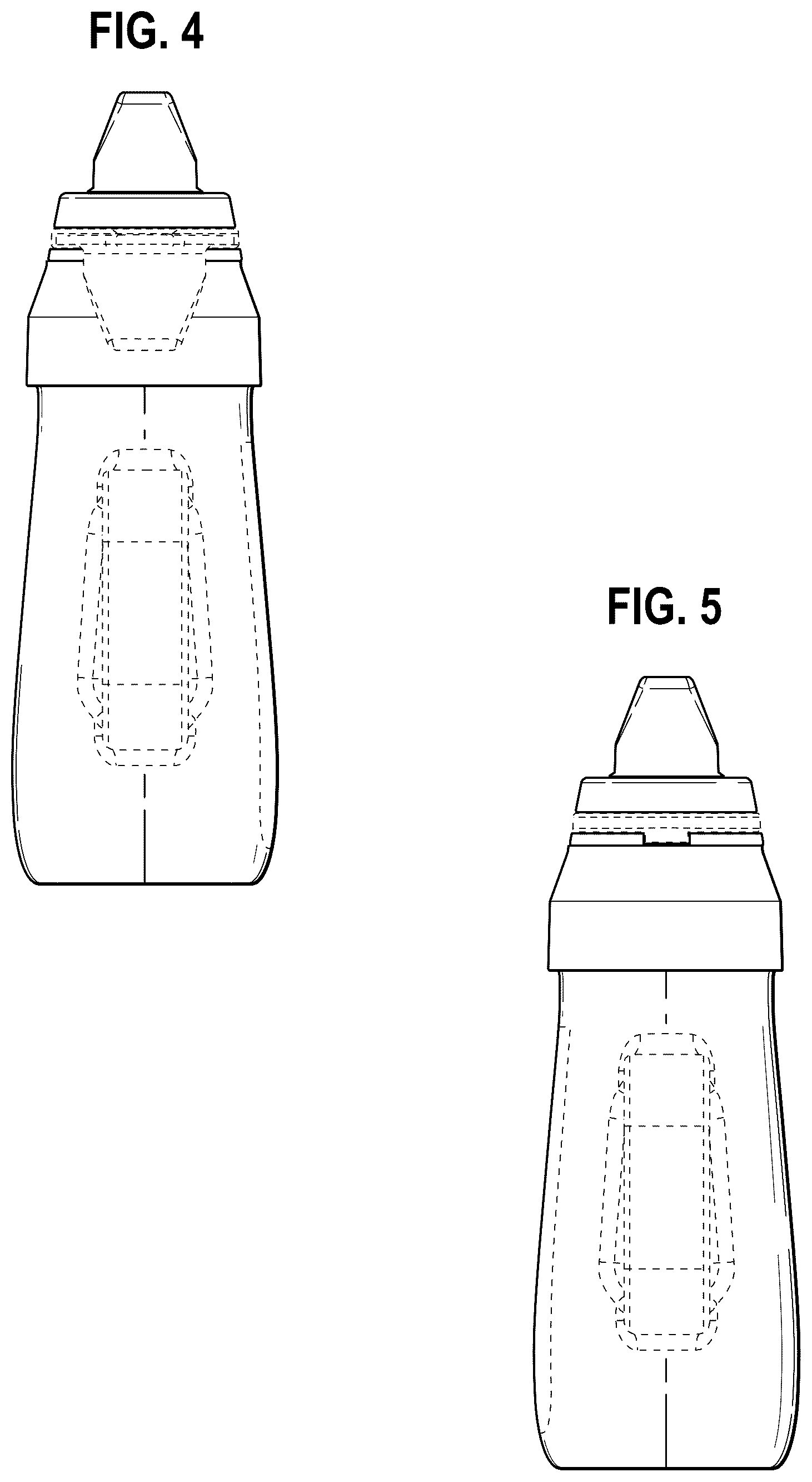 Patent USD1044409 Figure 3 – Food and beverage storage container