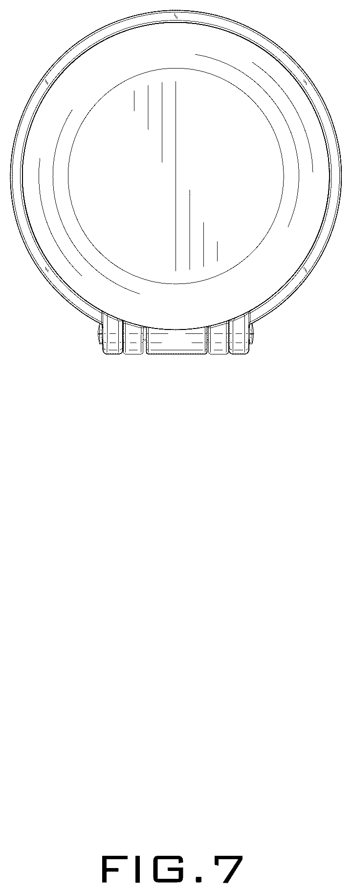 Patent USD1044410 Figure 7 – Beverage container