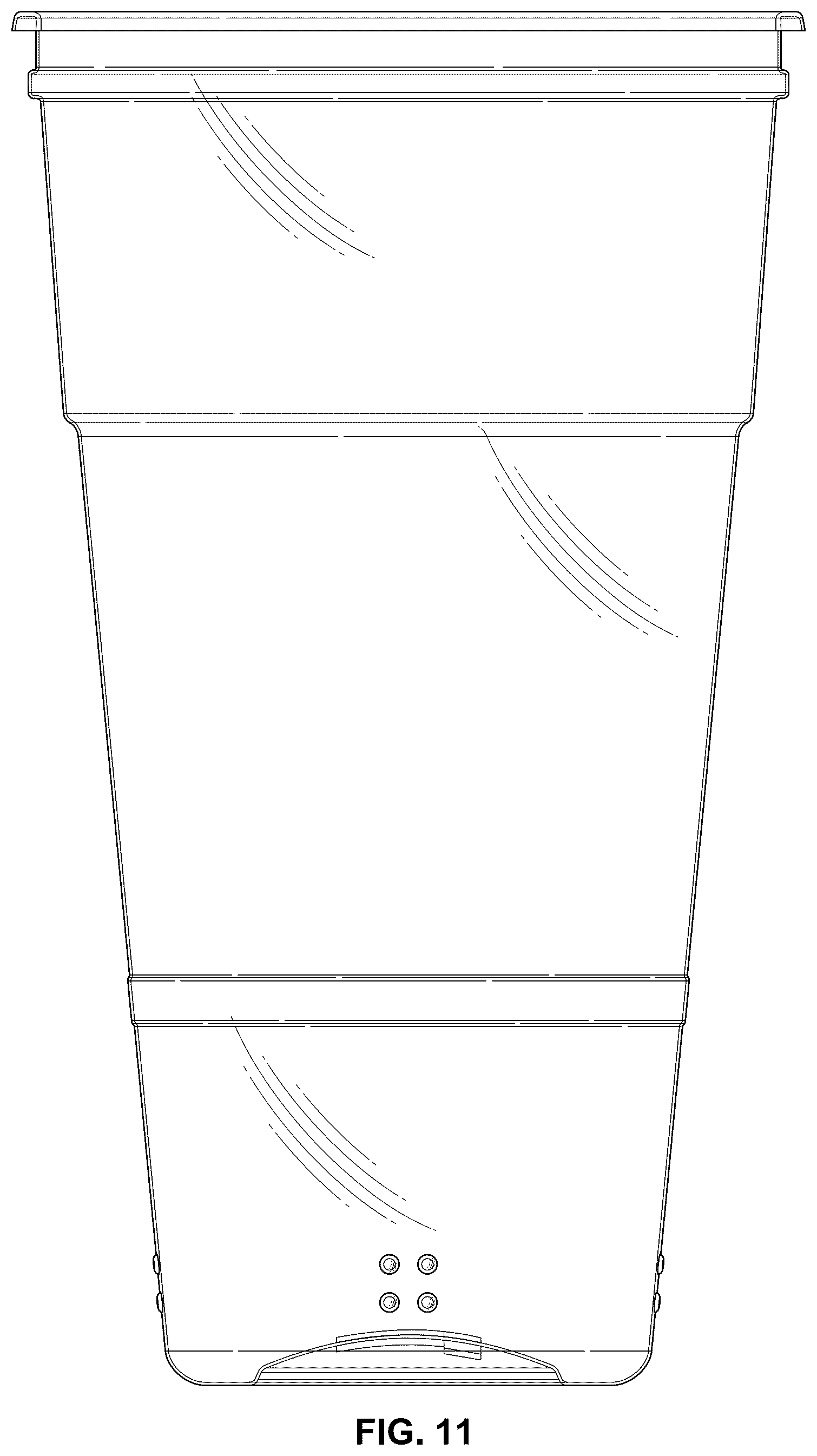 Patent USD1044412 Figure 11 – Cup