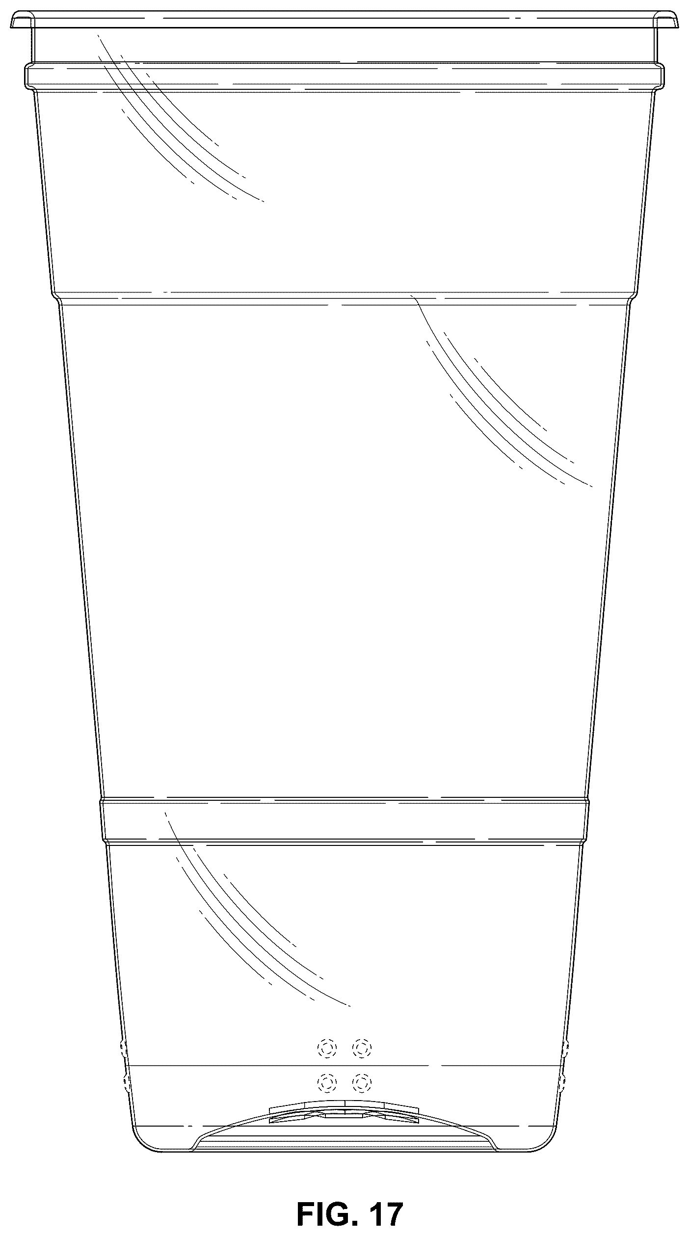 Patent USD1044412 Figure 17 – Cup