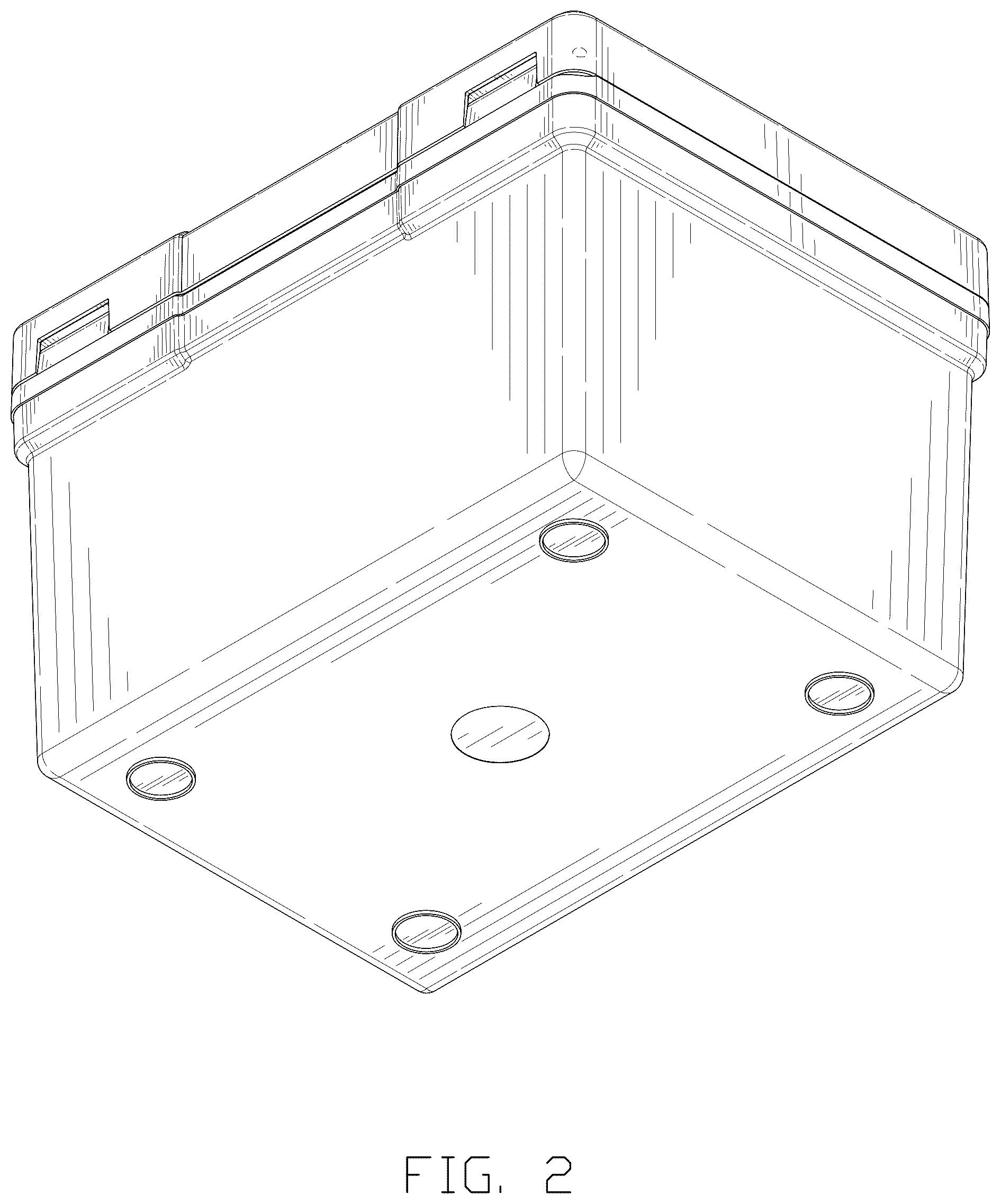 Patent USD1044415 Figure 2 – Cooler box