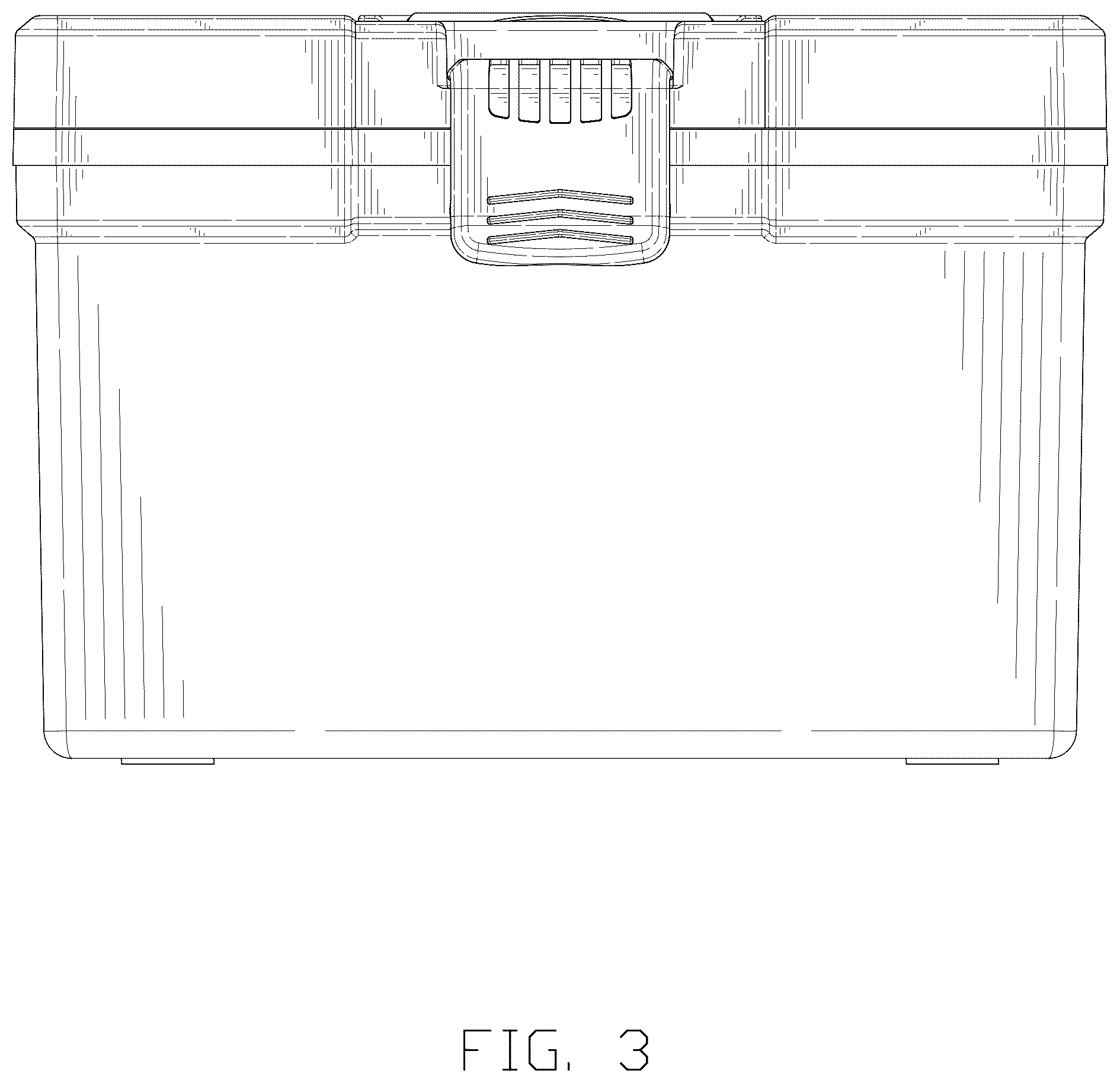 Patent USD1044415 Figure 3 – Cooler box