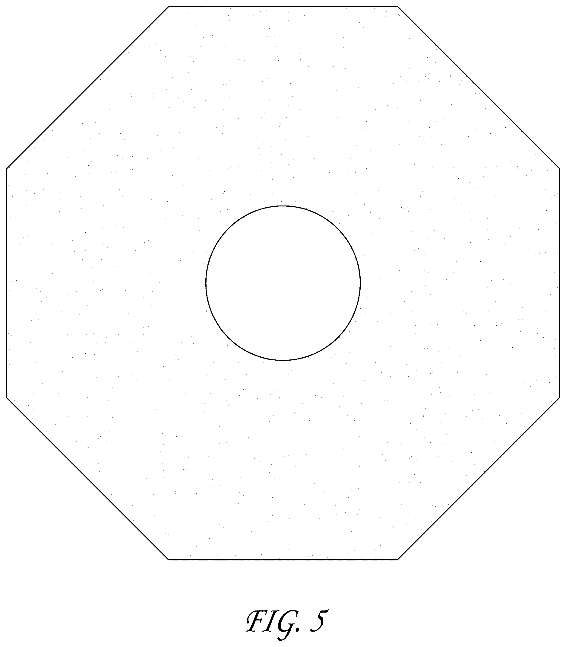 Patent USD1044419 Figure 4 – Disk for securing a beverage container