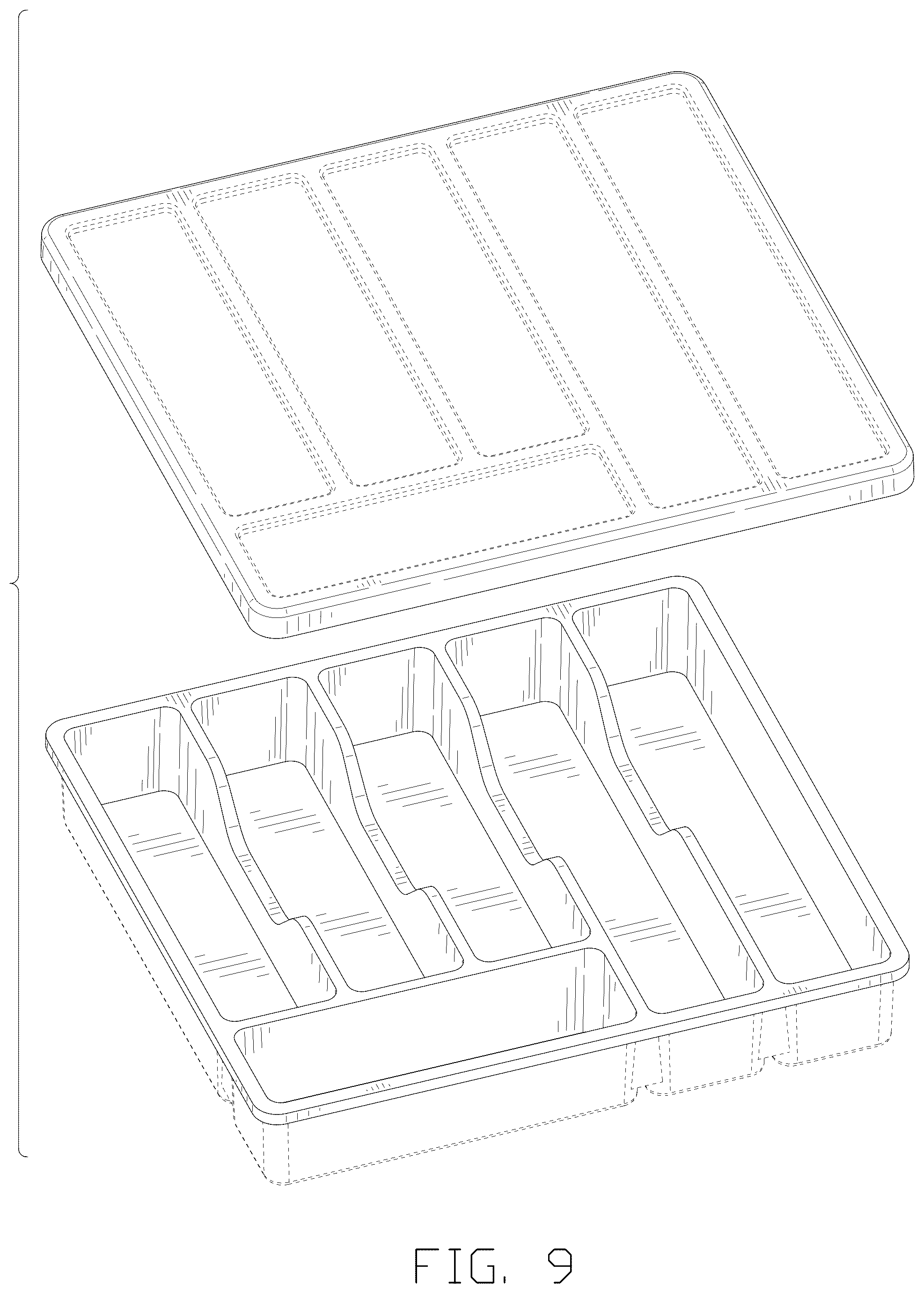 Patent USD1044421 Figure 9 – Utensil organizer