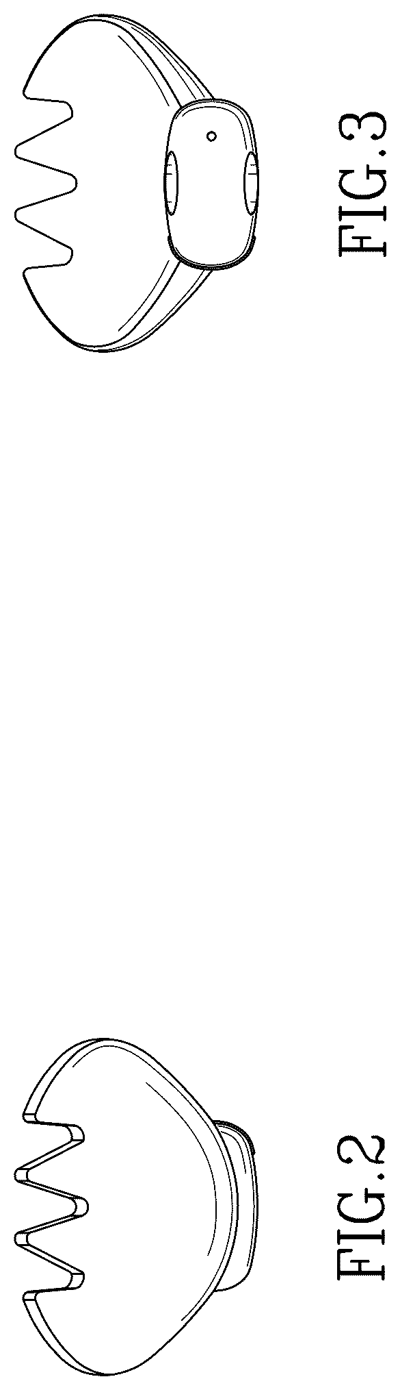 Patent USD1044423 Figure 2 – Combined spork, knife, and fire starter