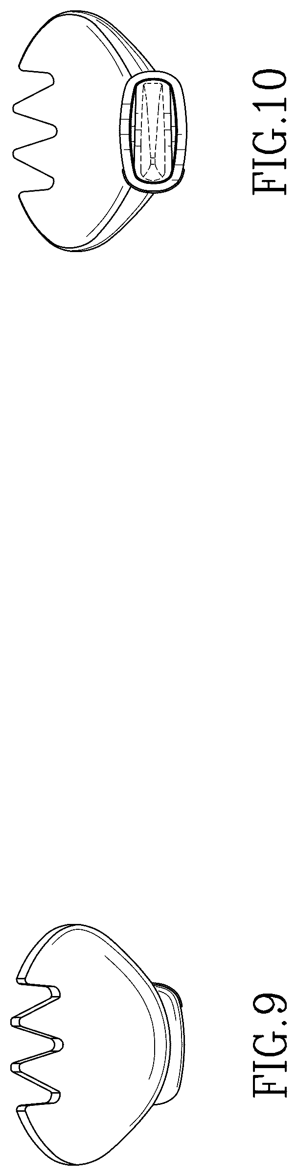 Patent USD1044423 Figure 6 – Combined spork, knife, and fire starter