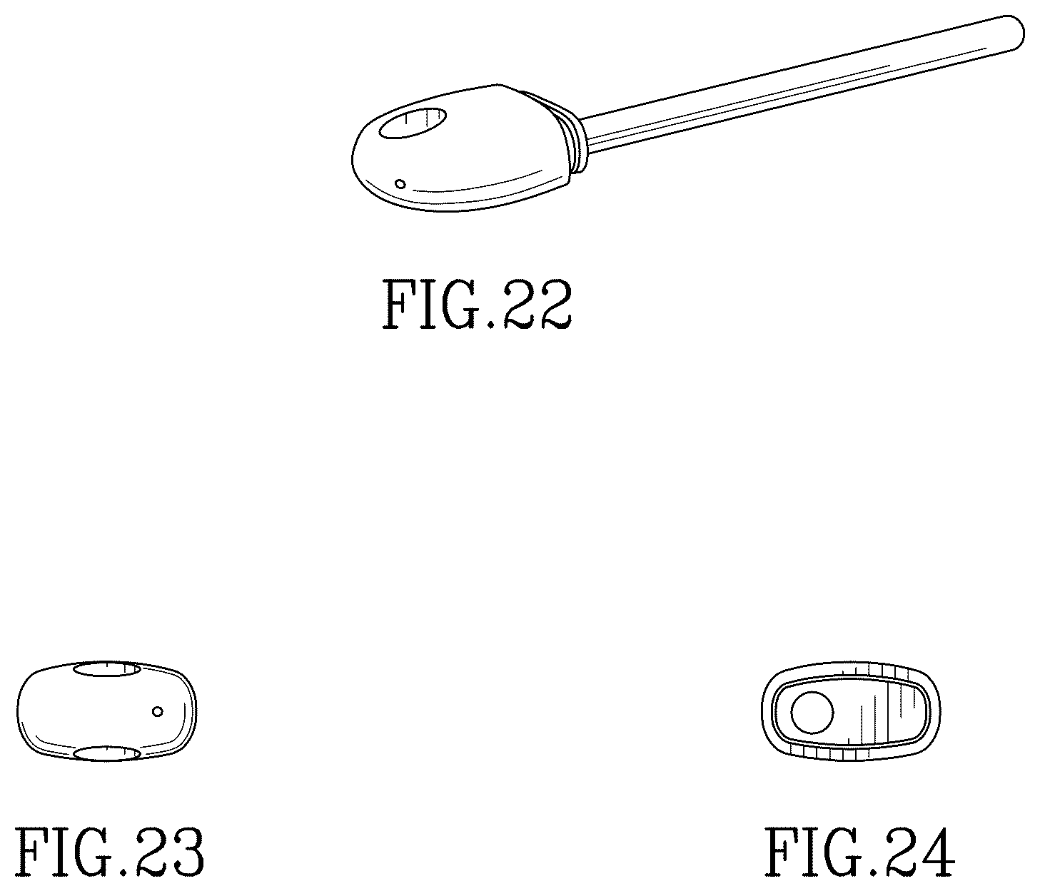 Patent USD1044423 Figure 11 – Combined spork, knife, and fire starter