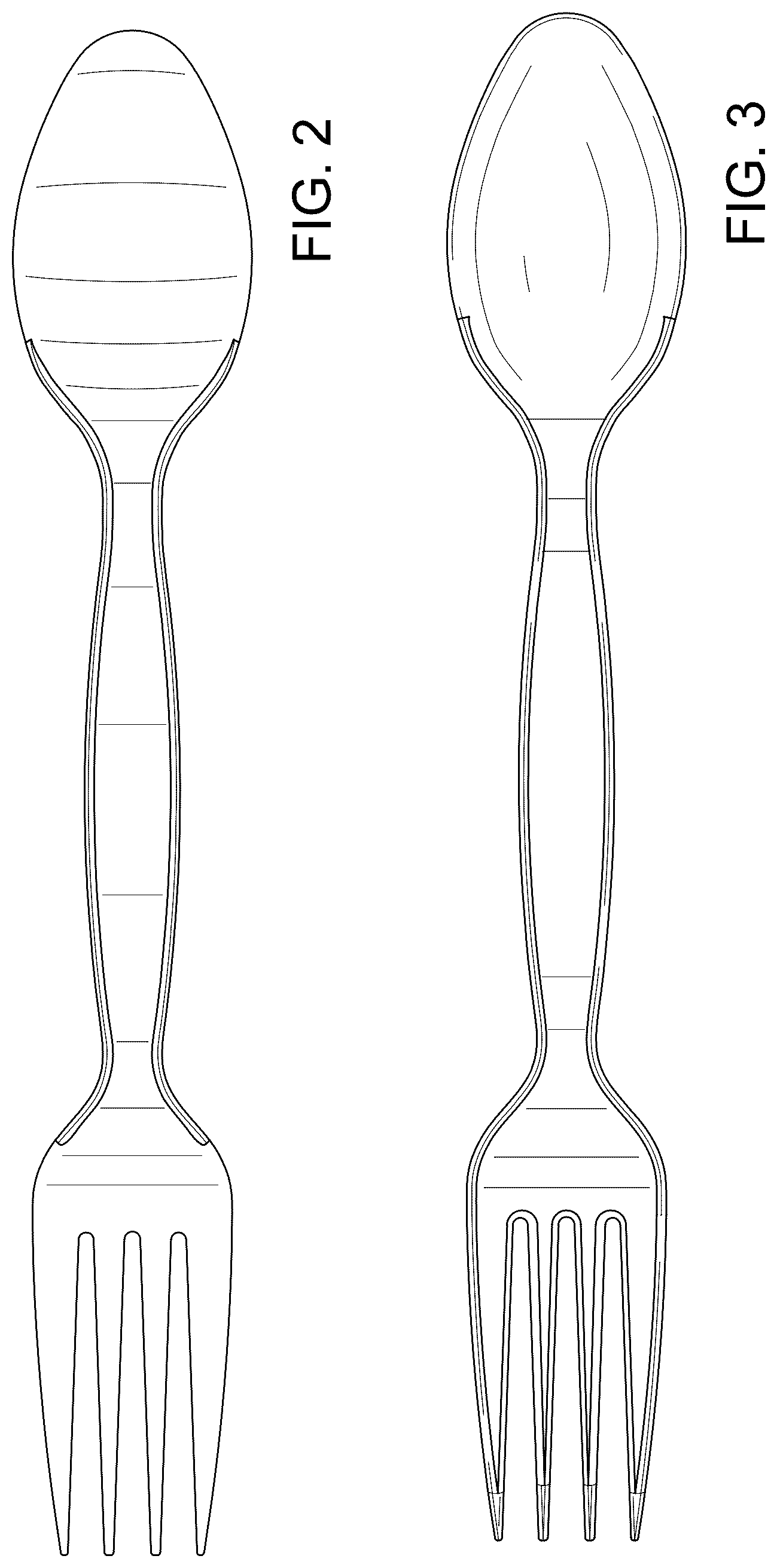 Patent USD1044424 Figure 2 – Eating utensil