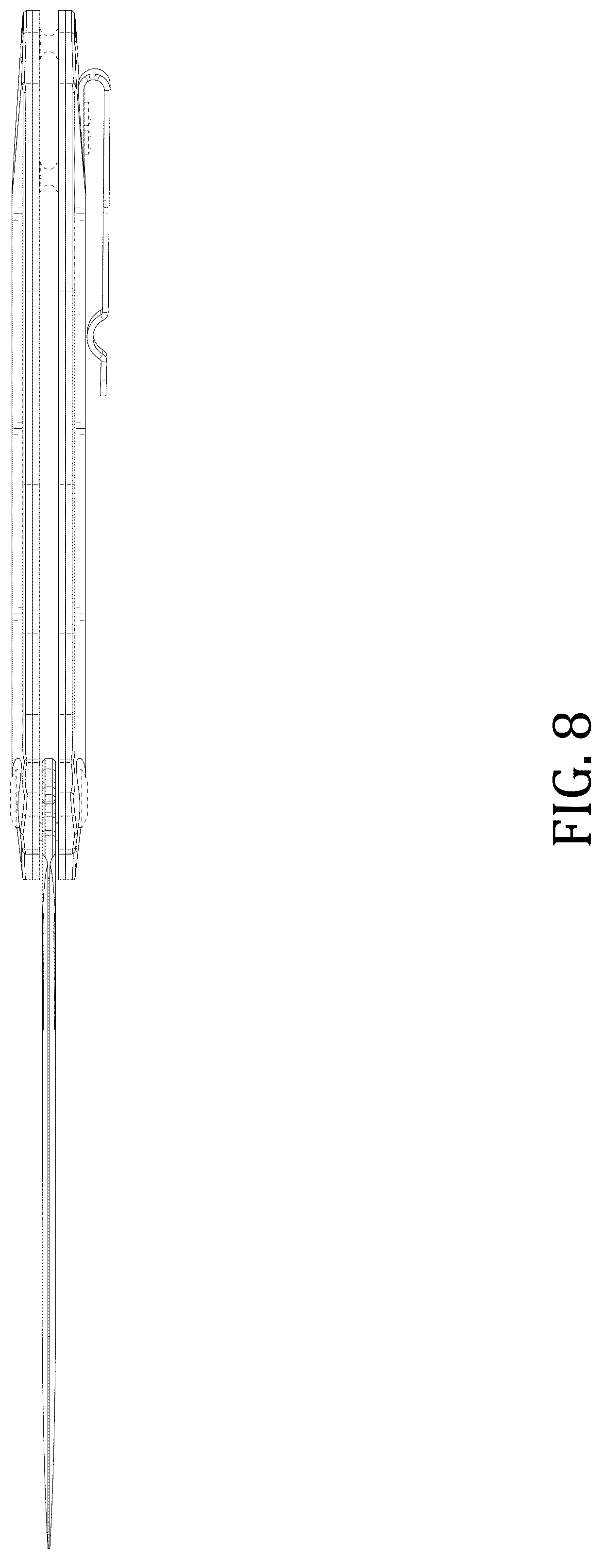 Patent USD1044425 Figure 8 – Foldable chef's knife