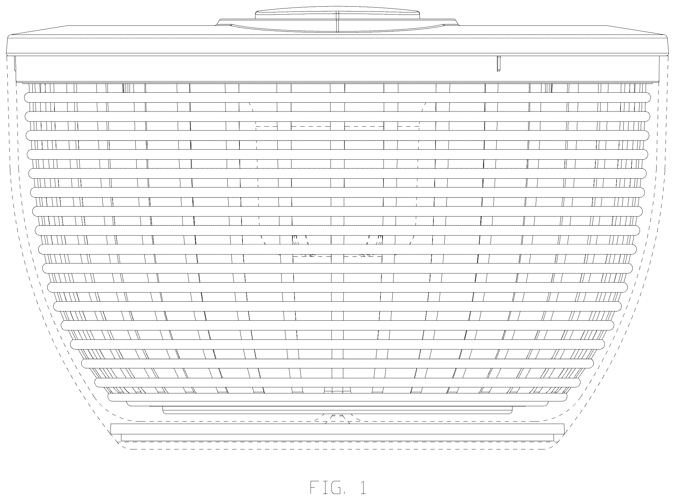 Patent USD1044427 Figure 1 – Dehydrator
