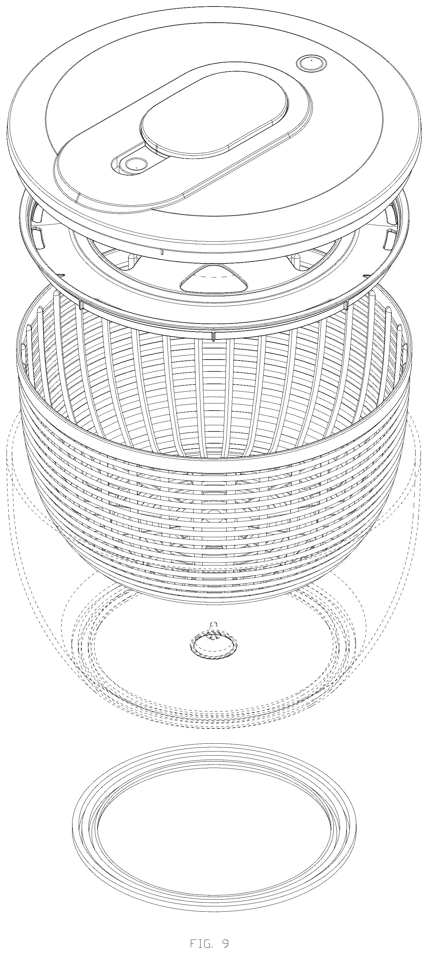 Patent USD1044427 Figure 9 – Dehydrator