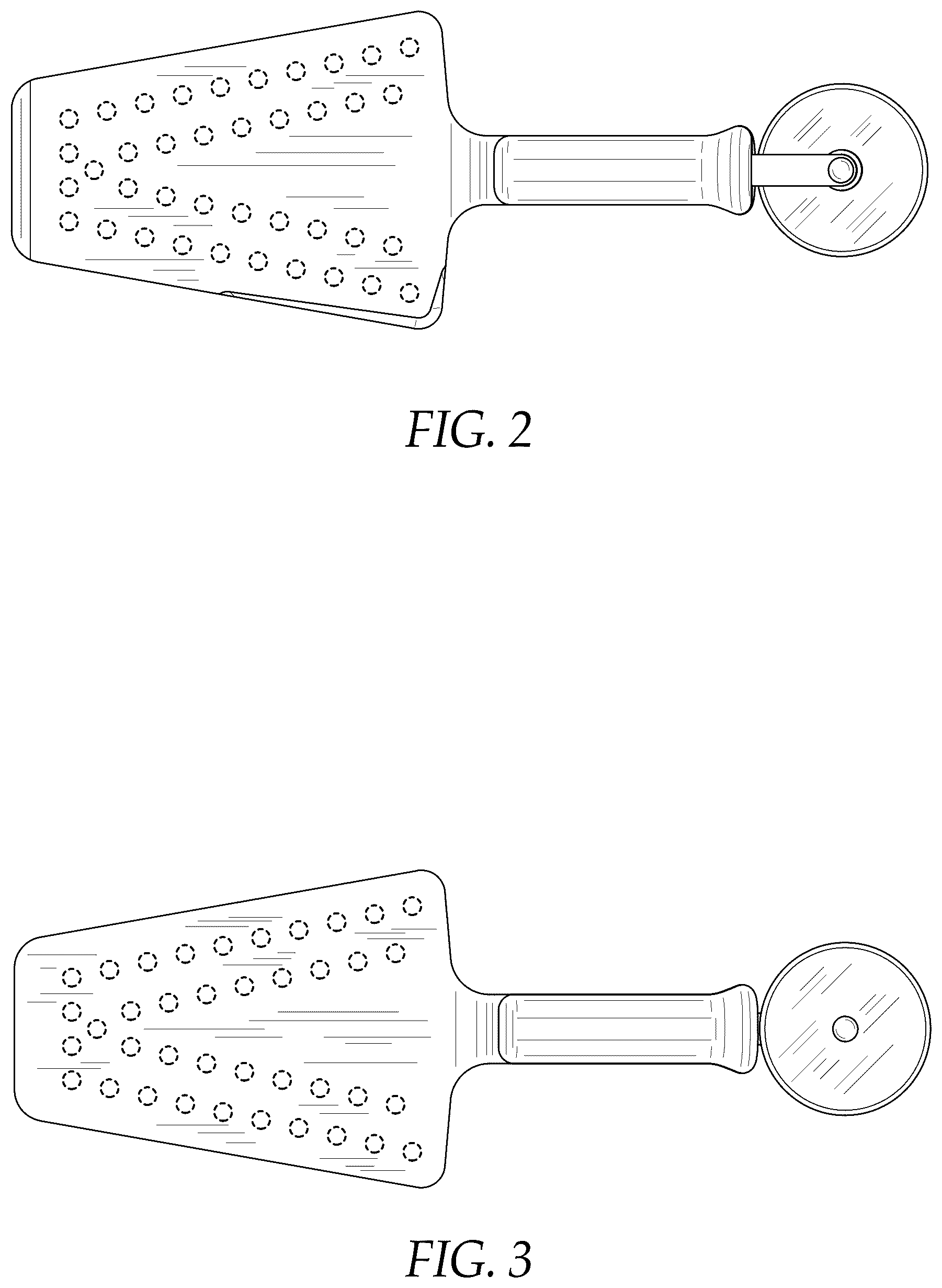 Patent USD1044428 Figure 2 – Pizza cutting and serving utensil