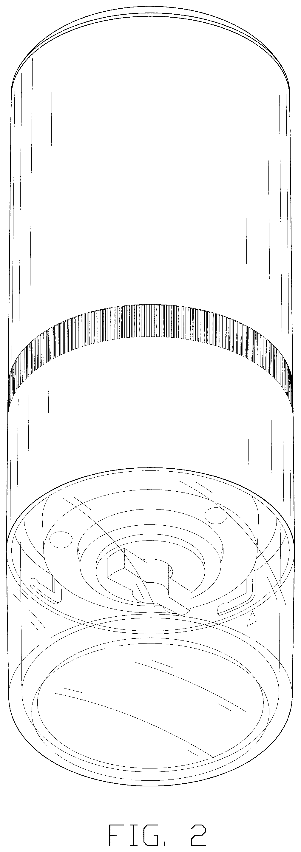 Patent USD1044429 Figure 2 – Electric coffee grinder