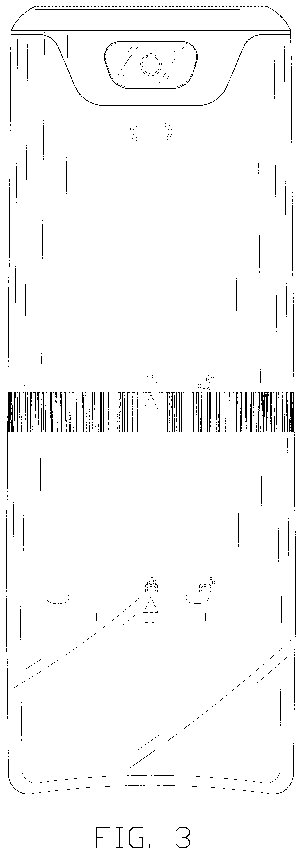 Patent USD1044429 Figure 3 – Electric coffee grinder