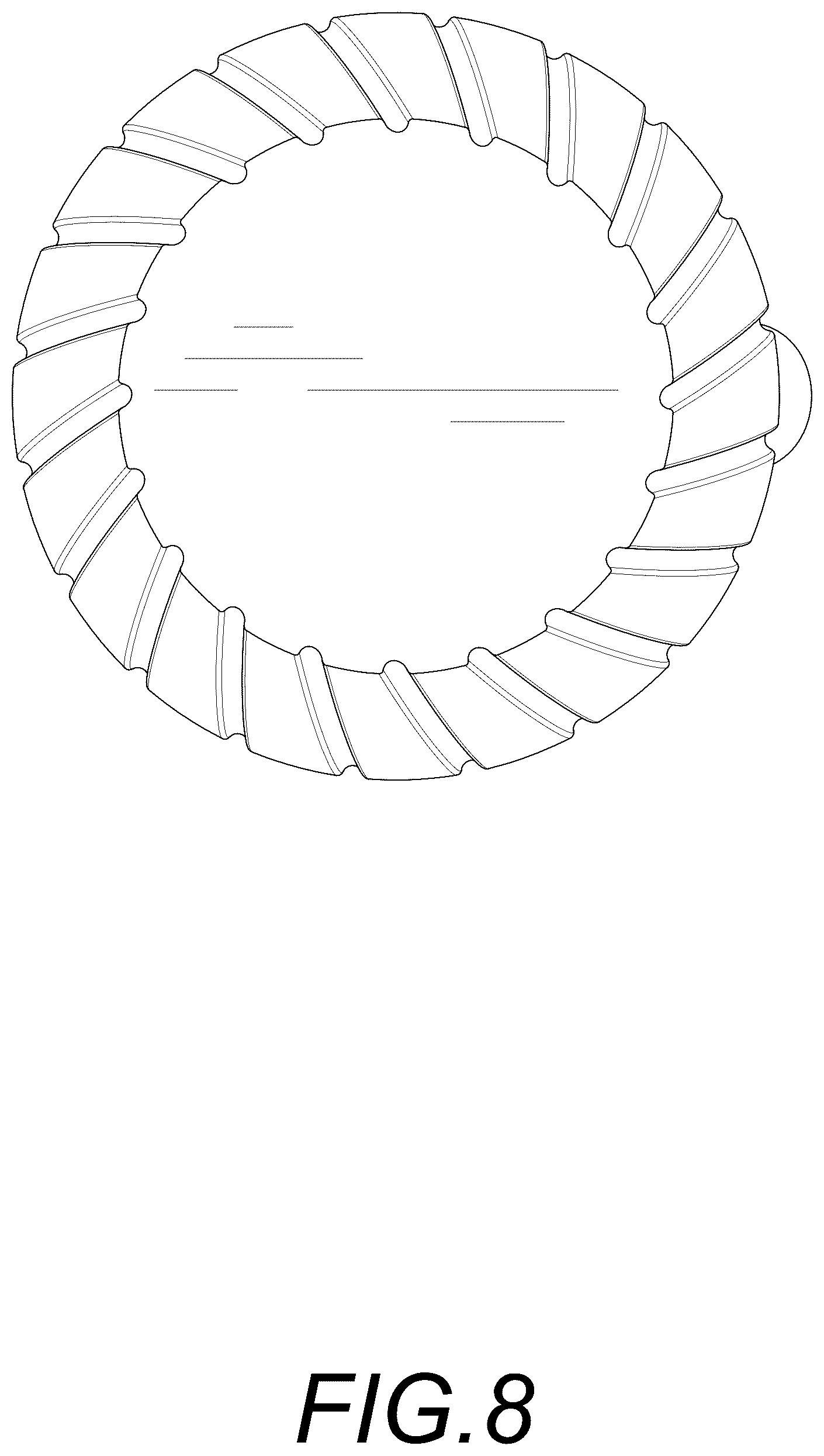 Patent USD1044431 Figure 8 – Granite mortar and pestle