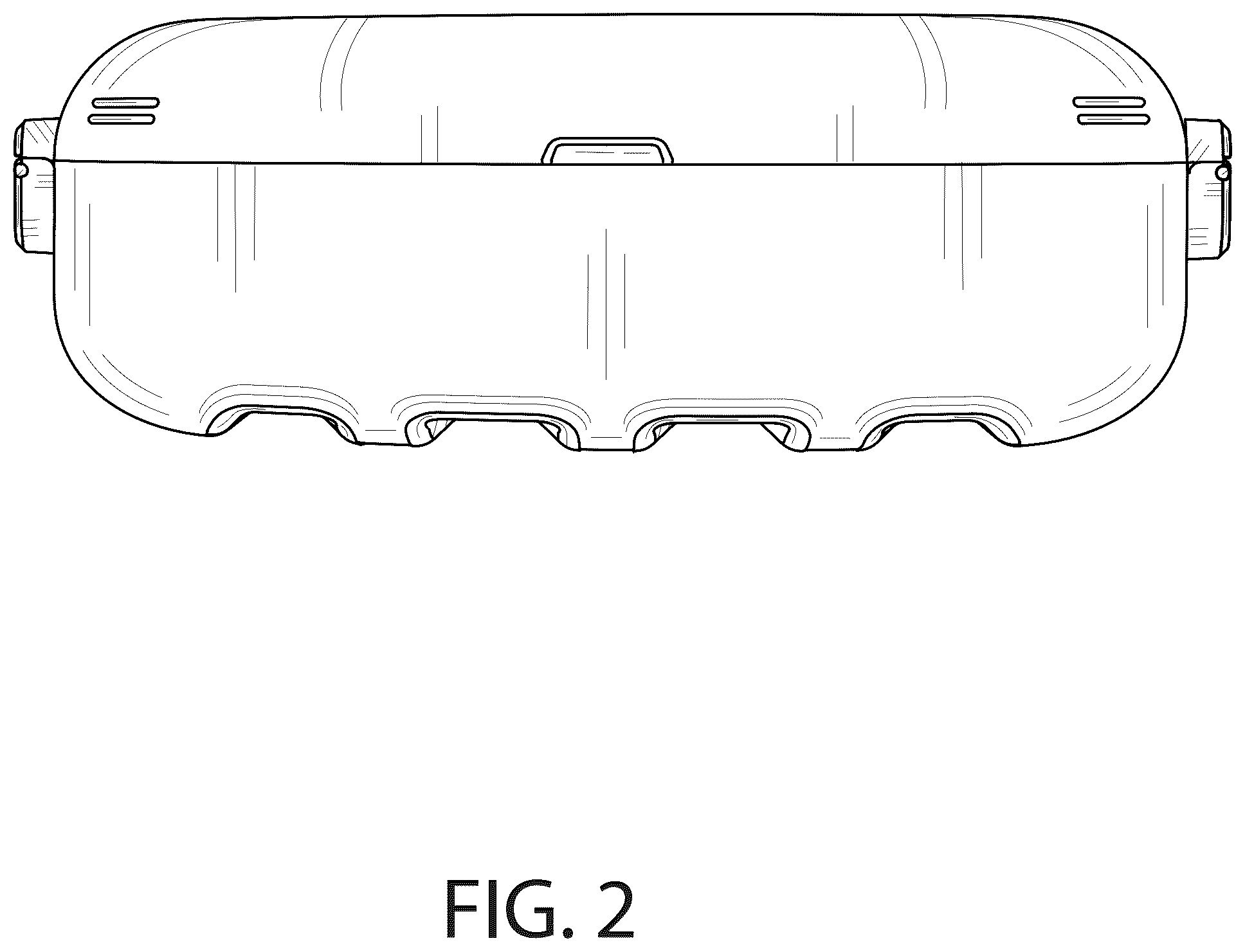 Patent USD1044434 Figure 2 – Combination meal and to-go box