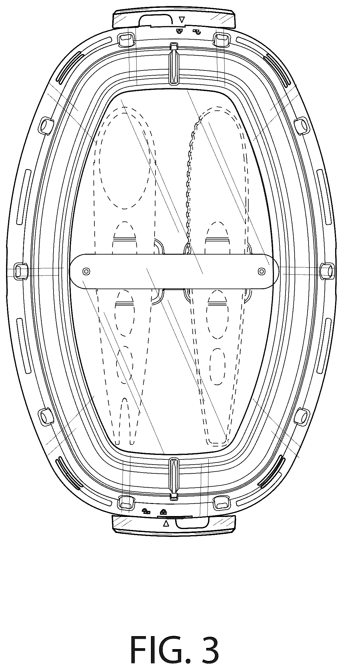 Patent USD1044434 Figure 3 – Combination meal and to-go box