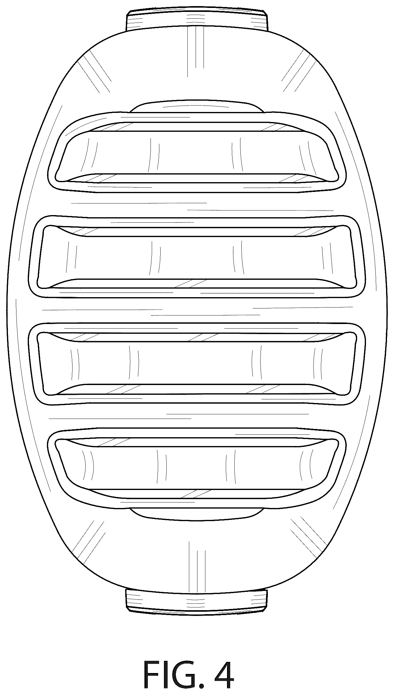 Patent USD1044434 Figure 4 – Combination meal and to-go box