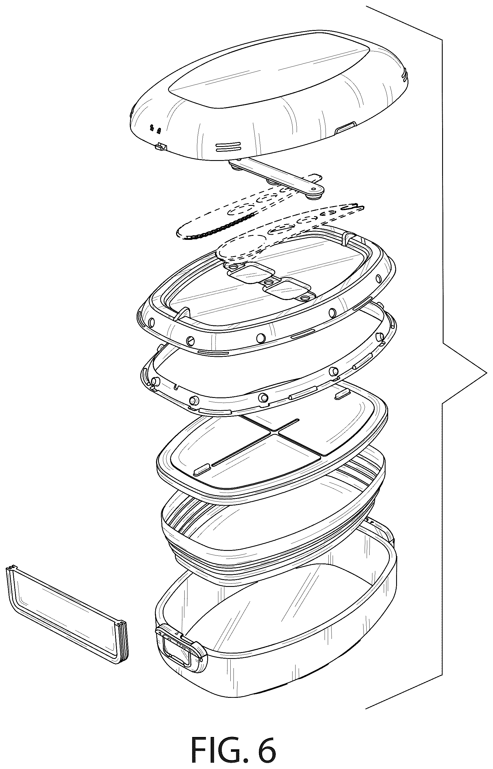 Patent USD1044434 Figure 6 – Combination meal and to-go box