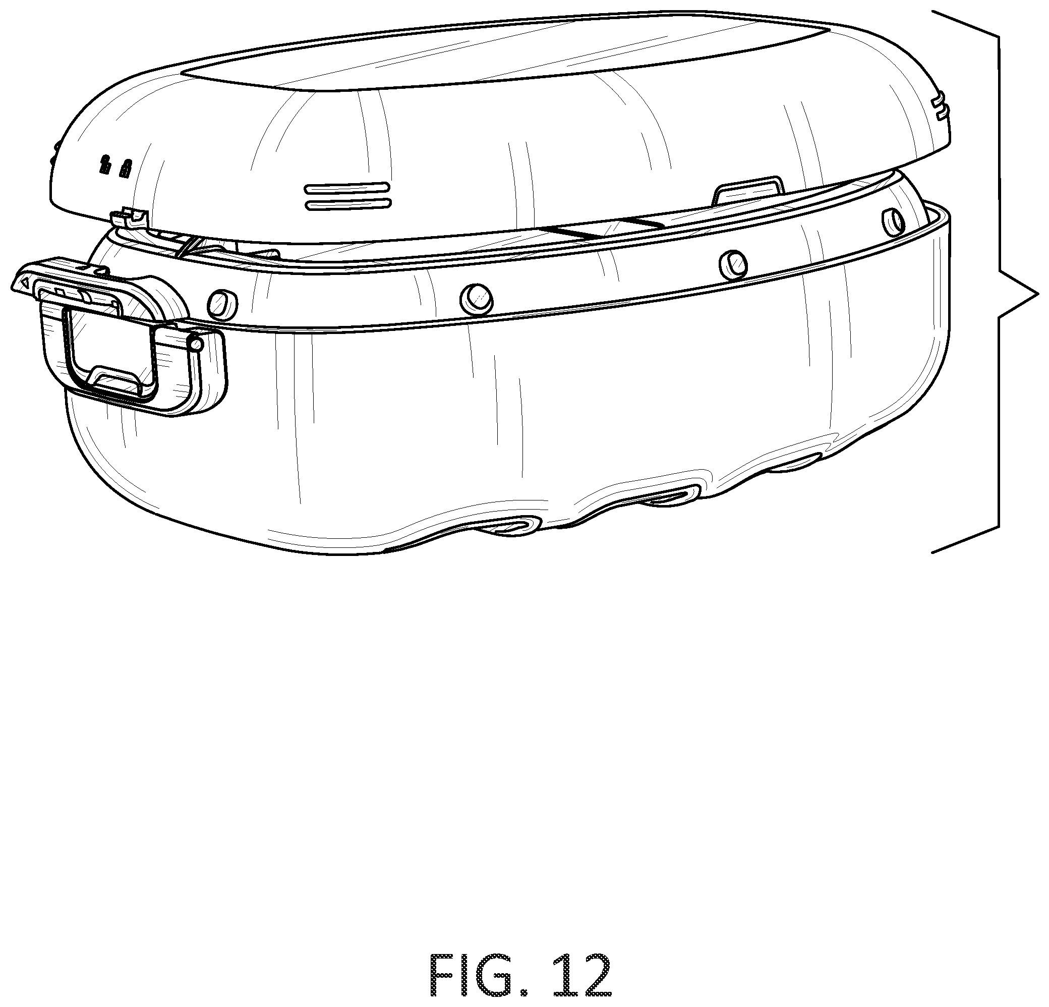 Patent USD1044434 Figure 12 – Combination meal and to-go box