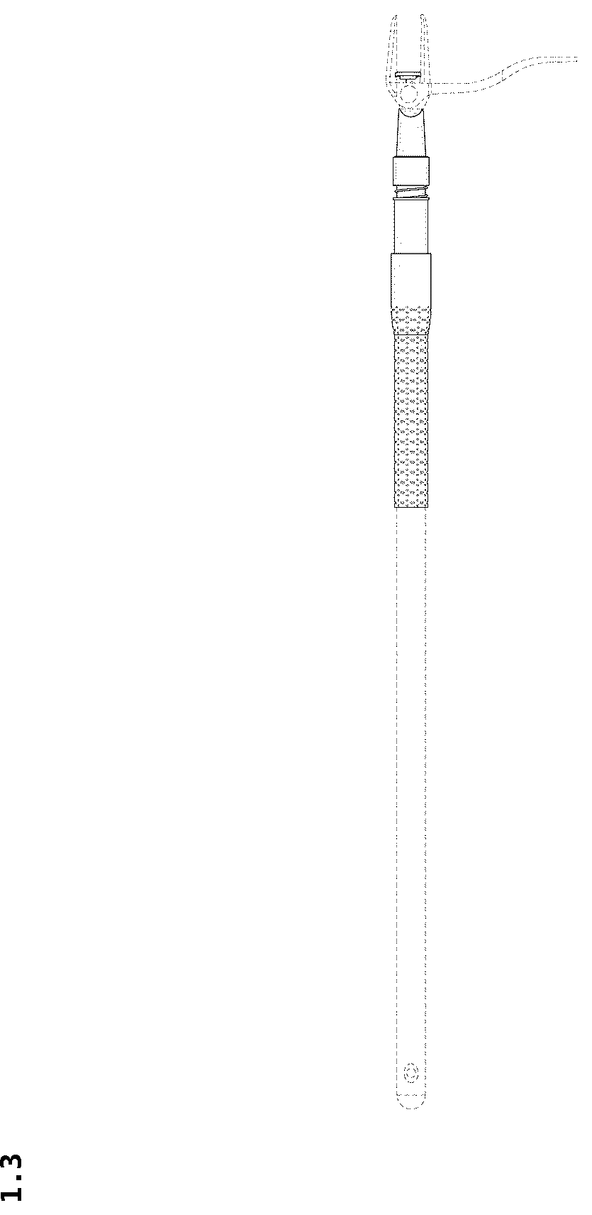 Patent USD1044435 Figure 3 – Weed puller