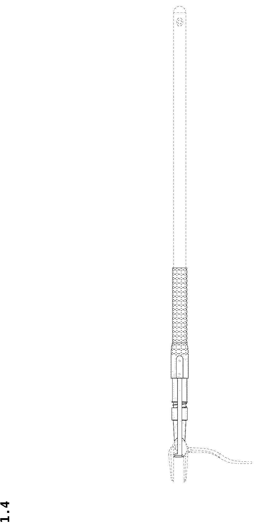 Patent USD1044435 Figure 4 – Weed puller
