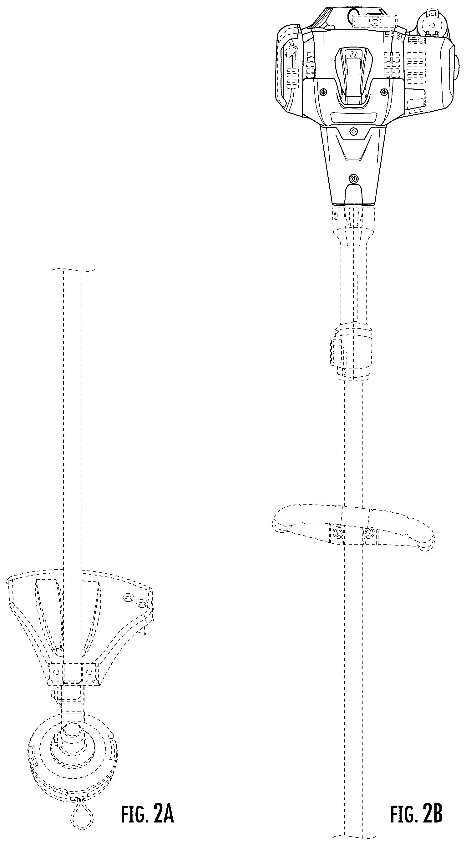 Patent USD1044437 Figure 3 – Brushcutter