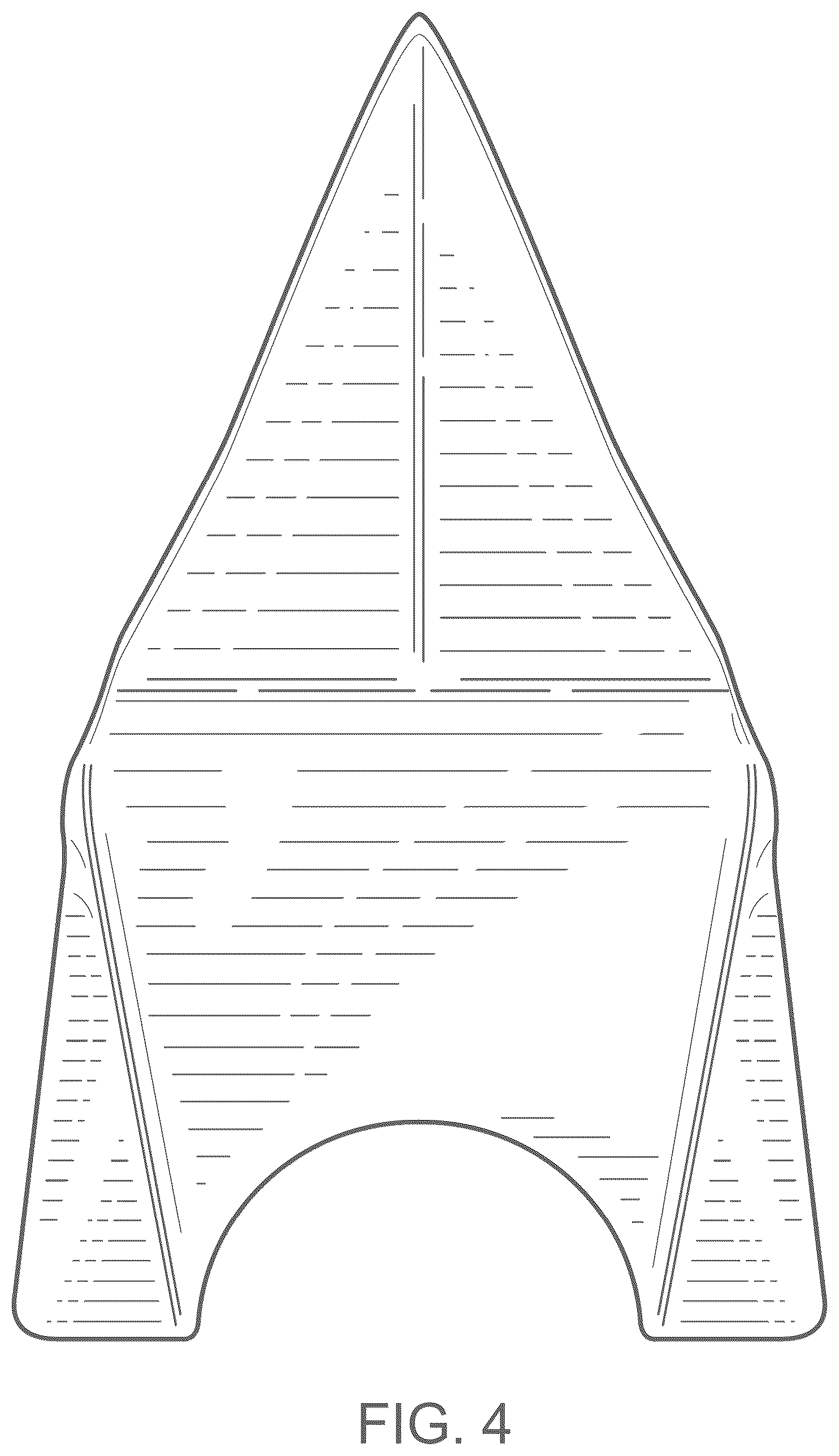 Patent USD1044438 Figure 4 – Two-sided hoe