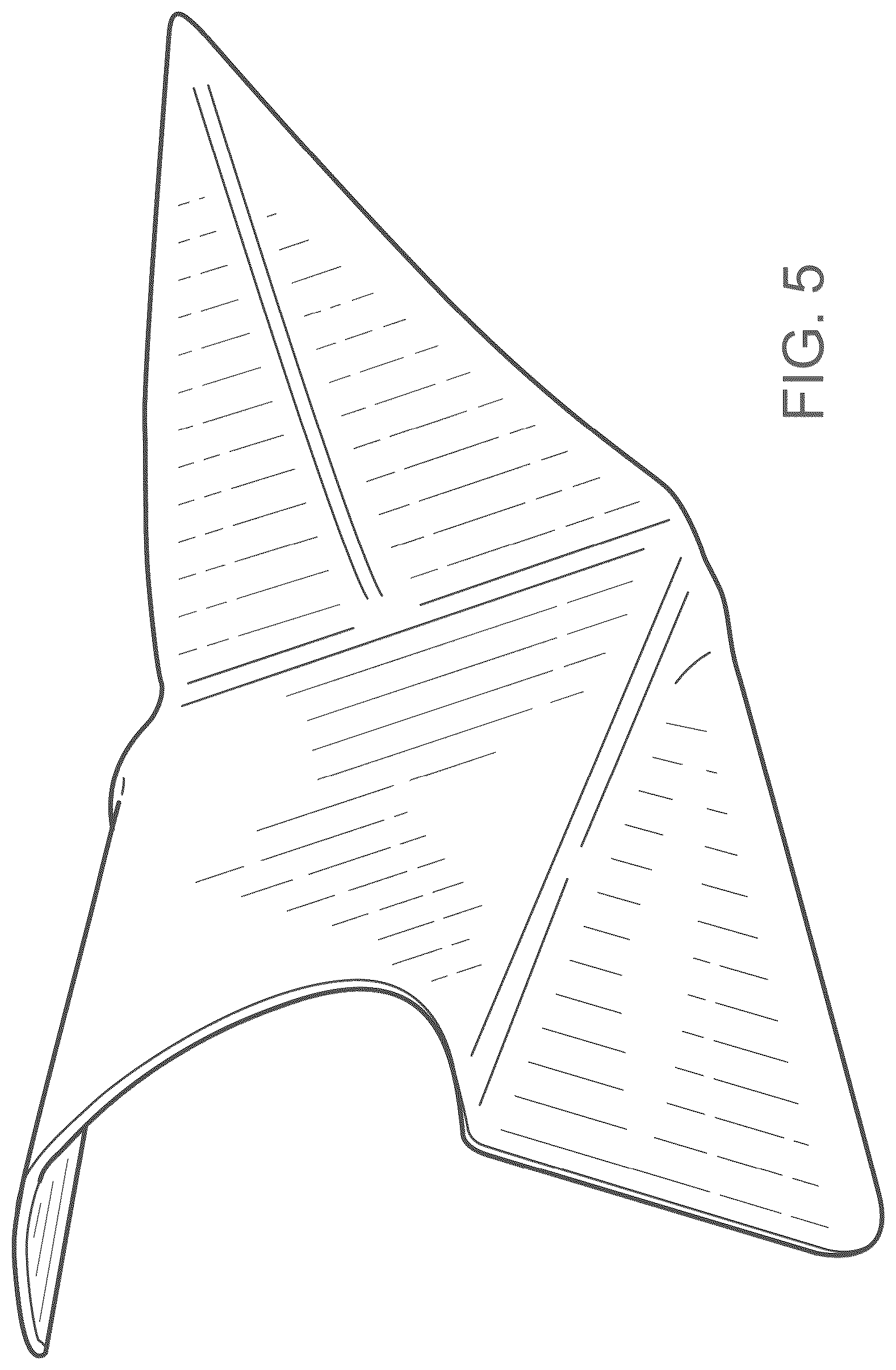 Patent USD1044438 Figure 5 – Two-sided hoe