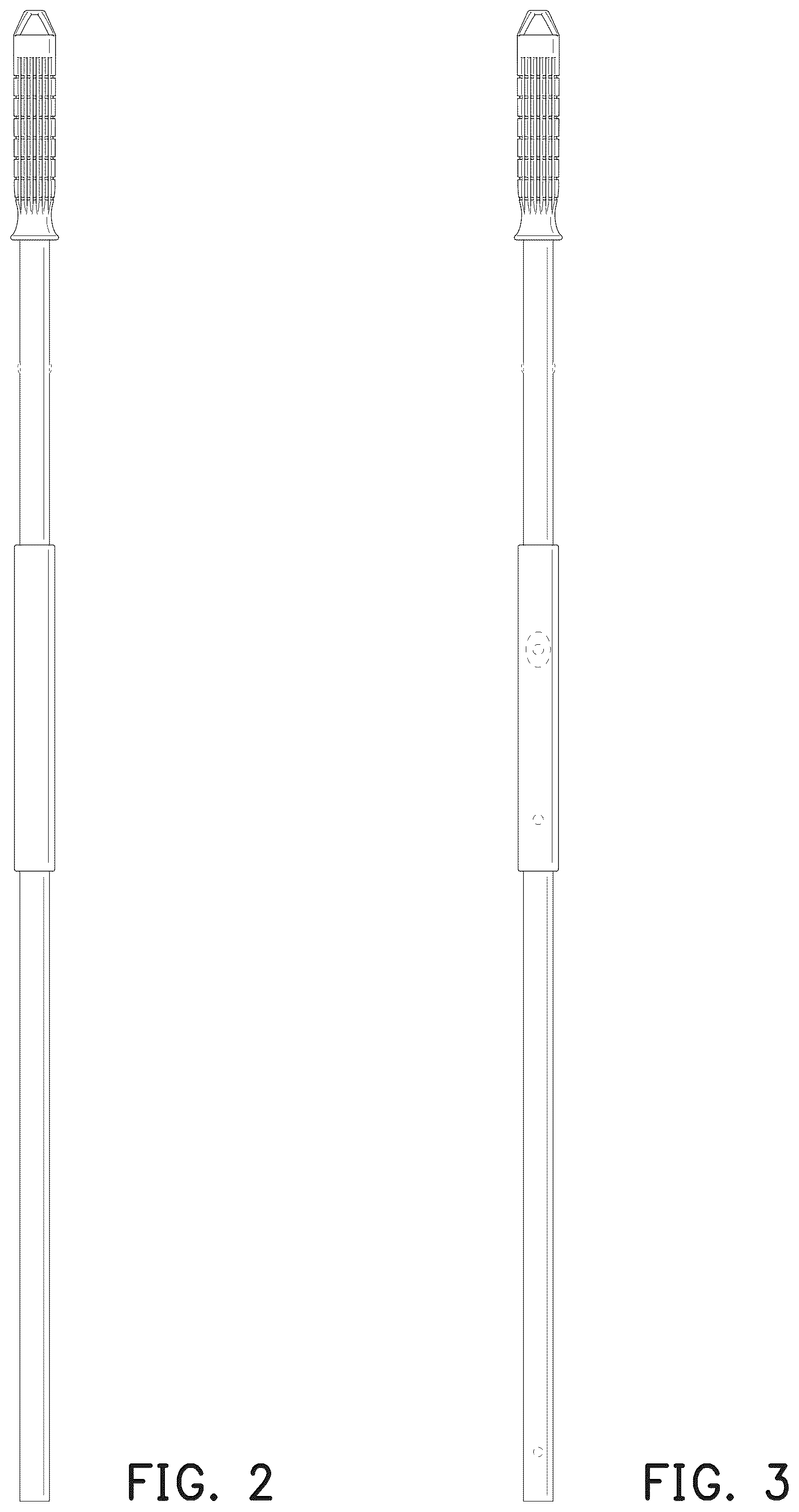 Patent USD1044439 Figure 2 – Handle for lawn fork
