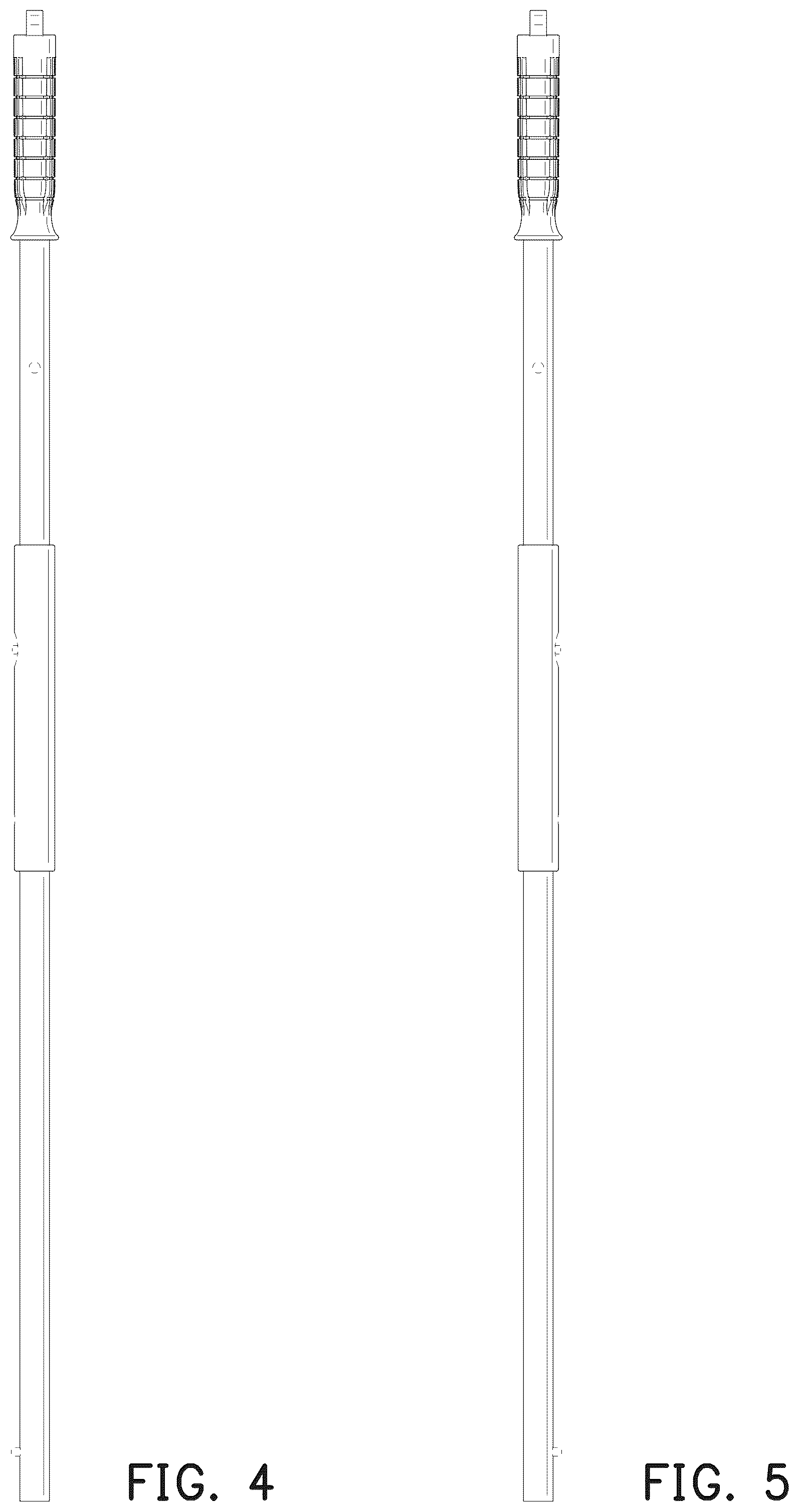 Patent USD1044439 Figure 3 – Handle for lawn fork