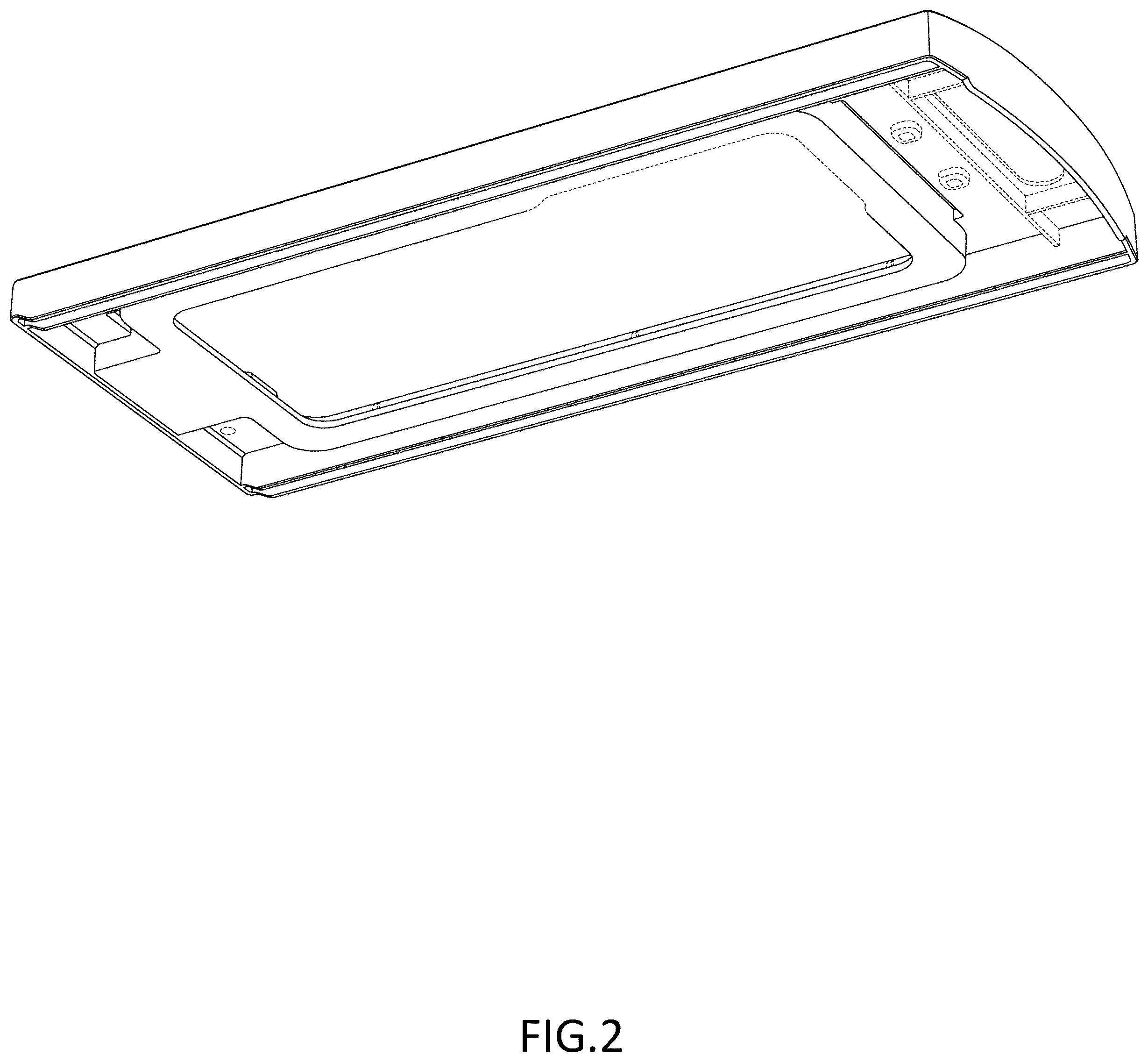 Patent USD1044441 Figure 2 – Mounting part of film applicator