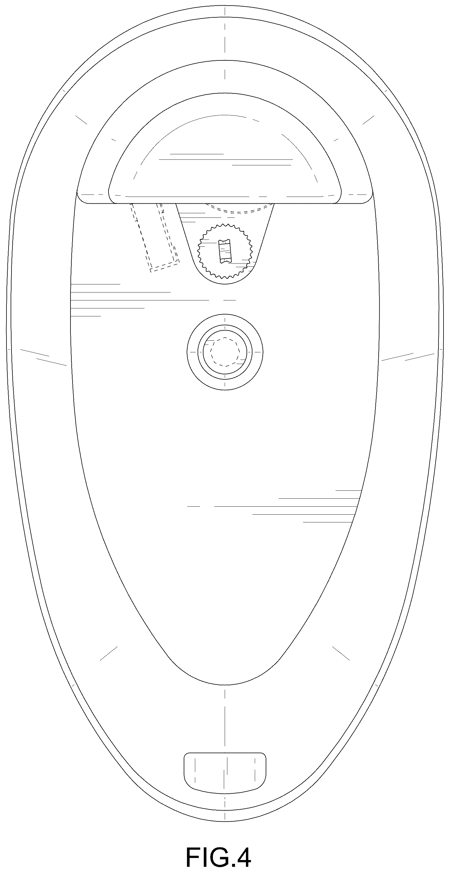 Patent USD1044443 Figure 4 – Electric can opener