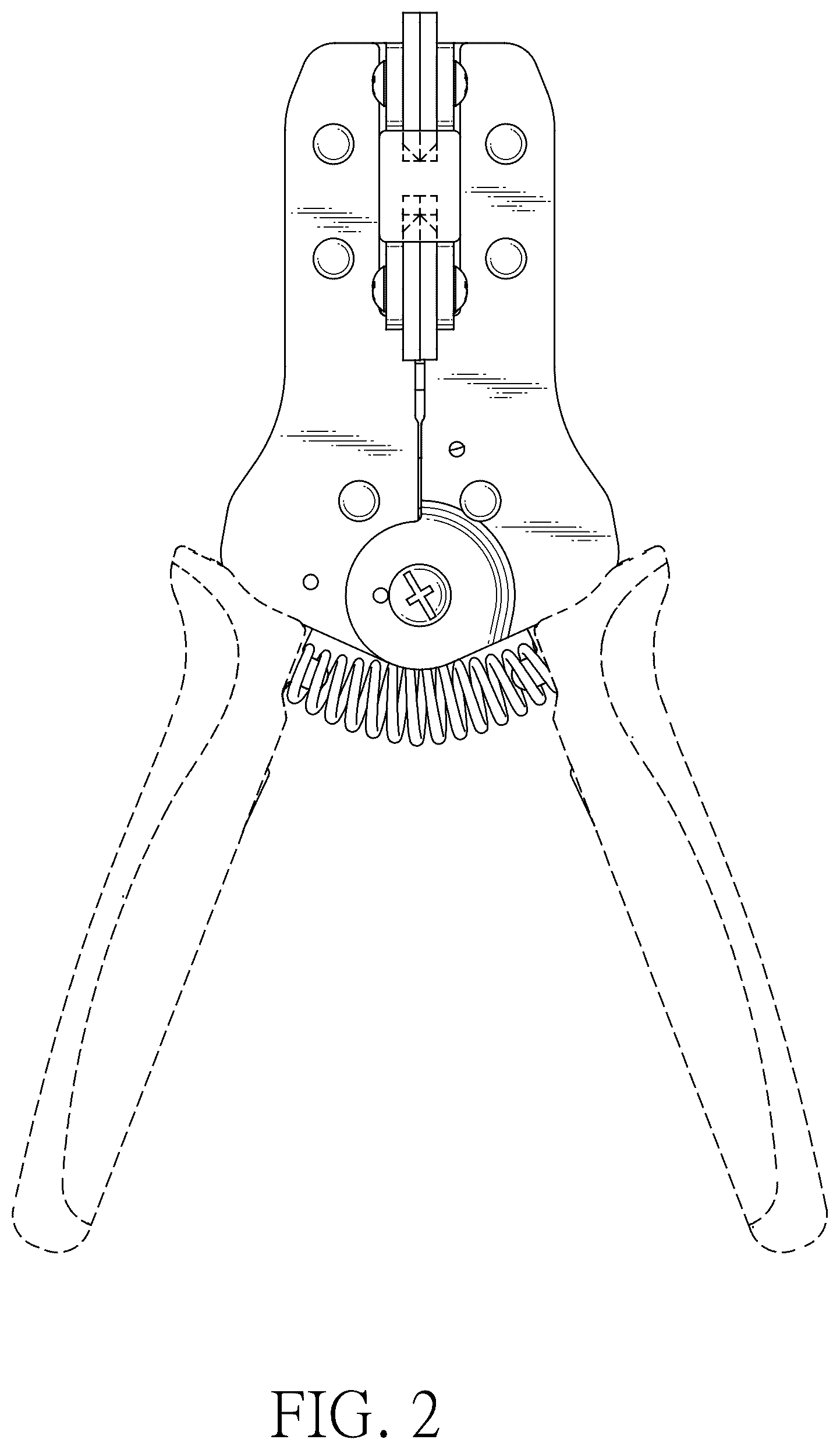 Patent USD1044444 Figure 2 – Hand tool